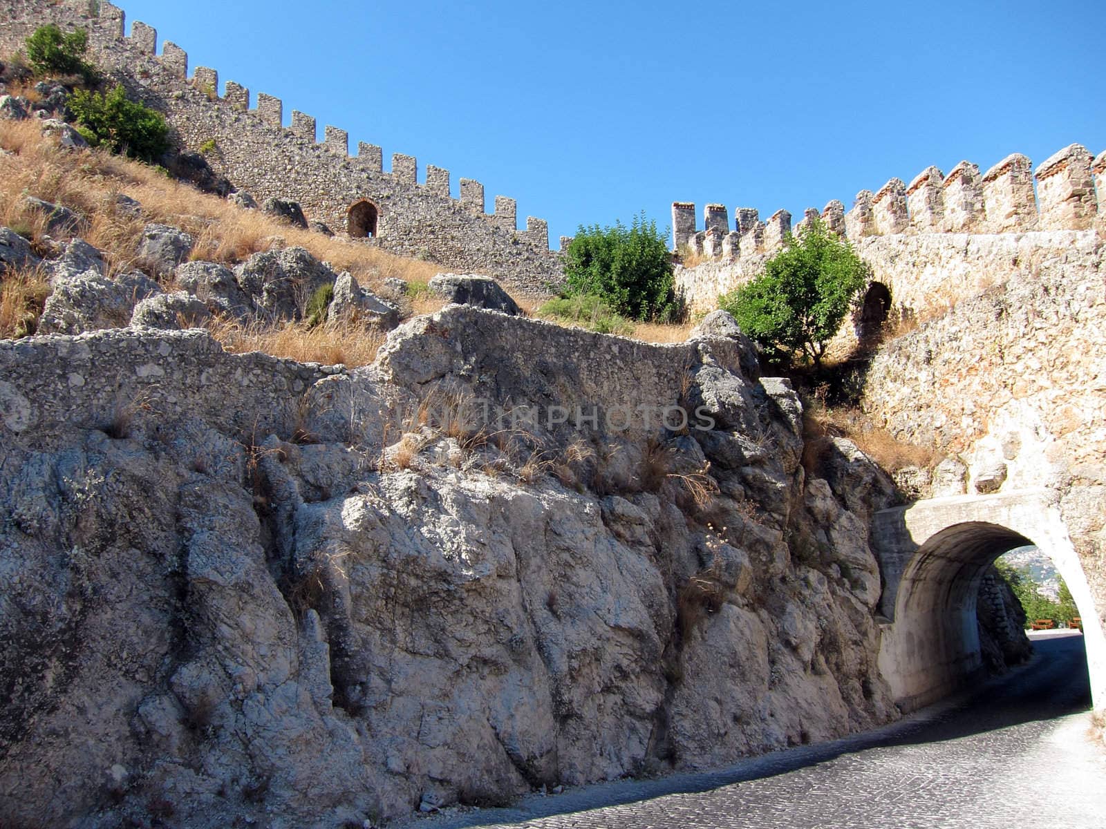 Alanya Castle Walls, Turkey