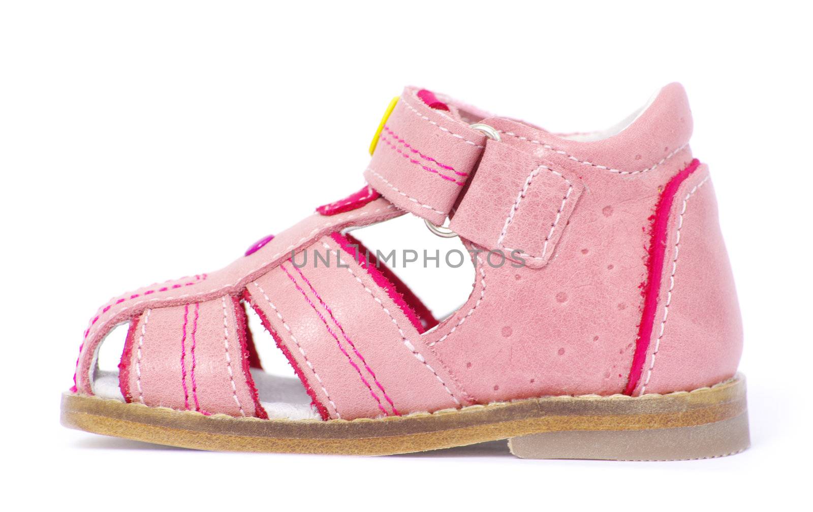 A cute shoe for a little girl