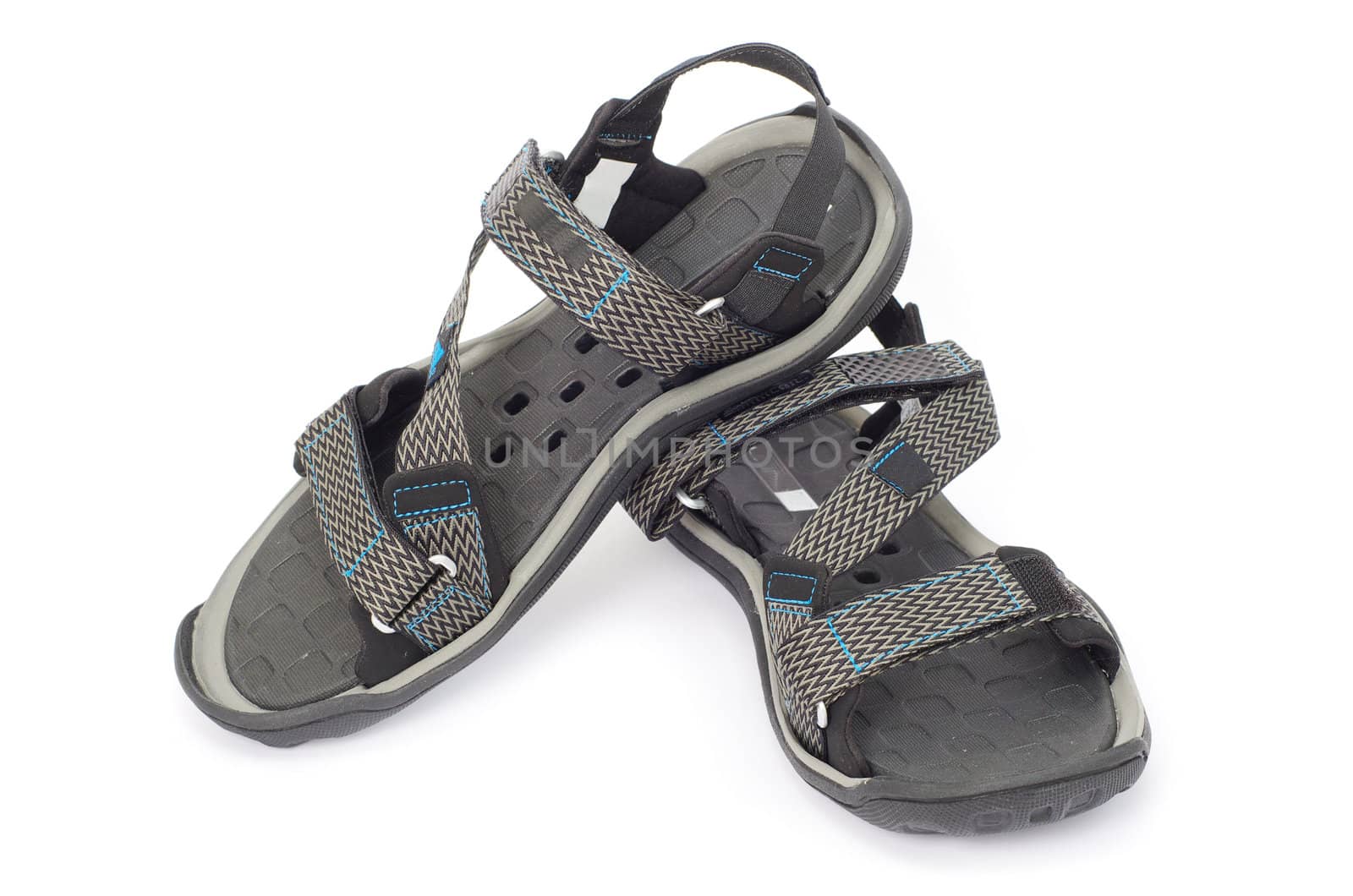sandals isolated on a white