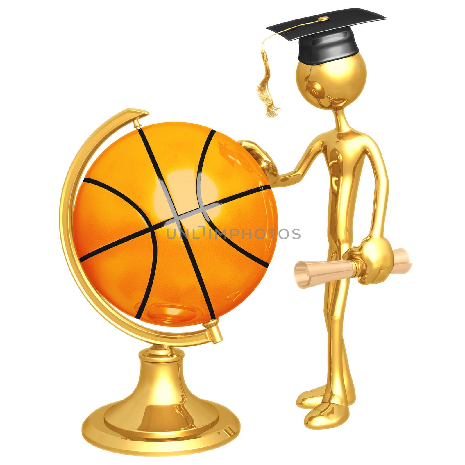 Basketball Scholarship by LuMaxArt