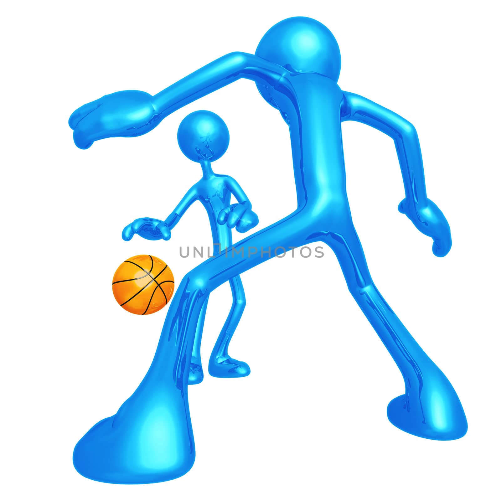 Basketball One On One by LuMaxArt