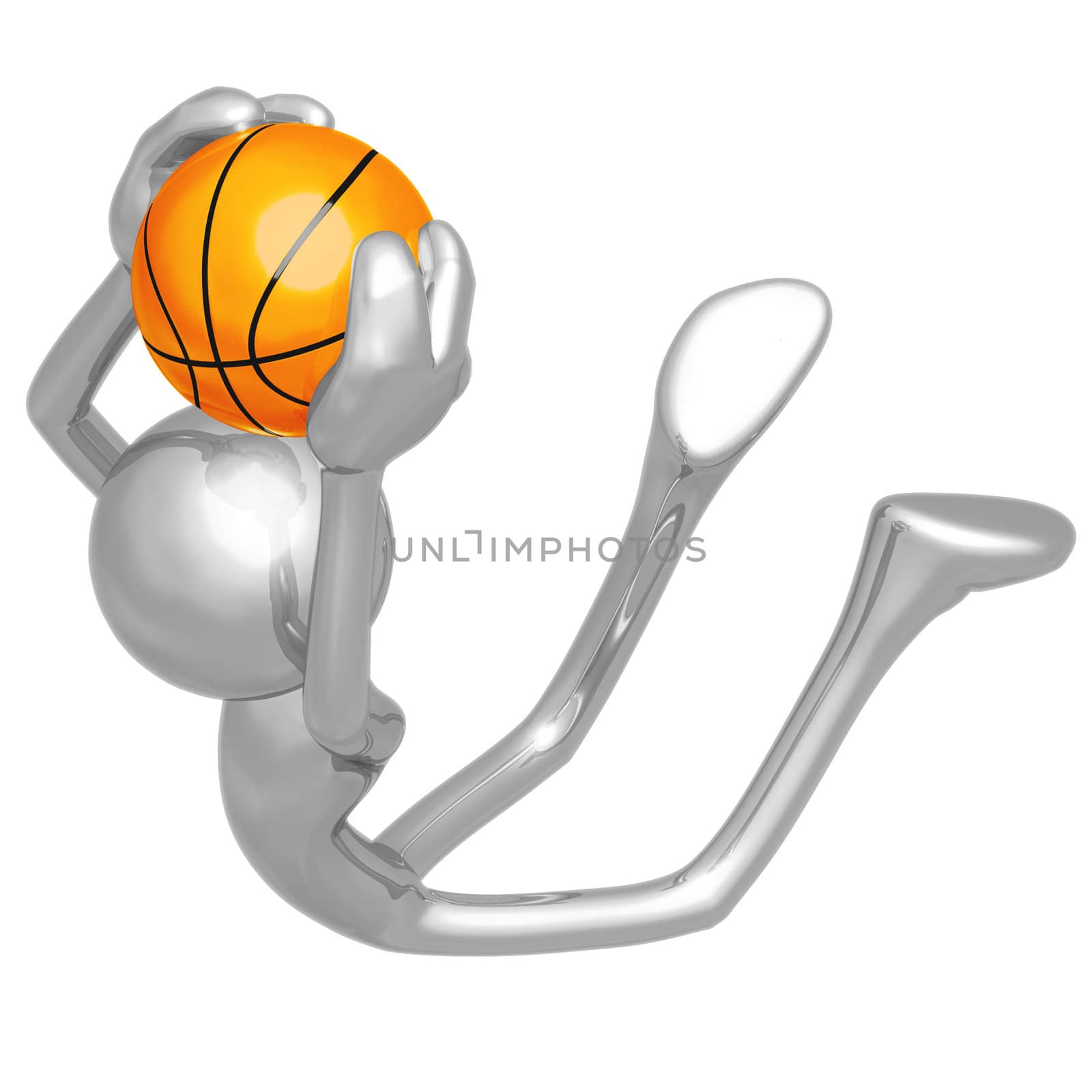 Basketball Slam by LuMaxArt