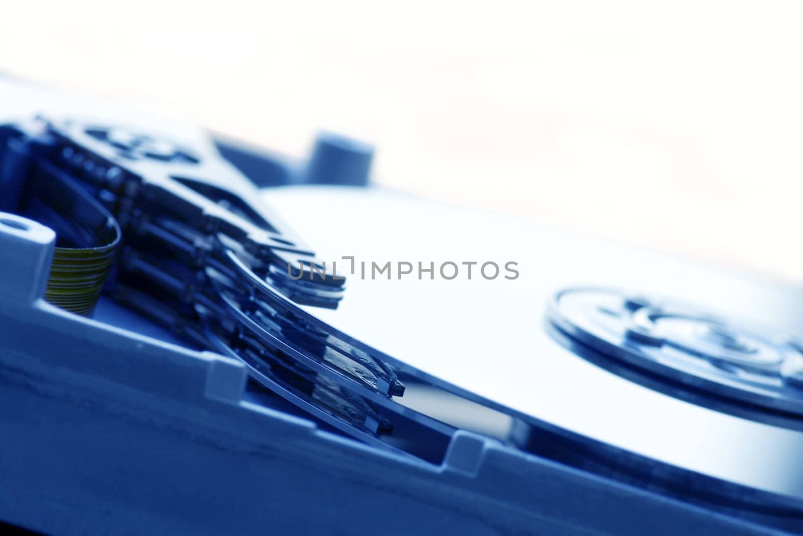 detail of hard disk drive