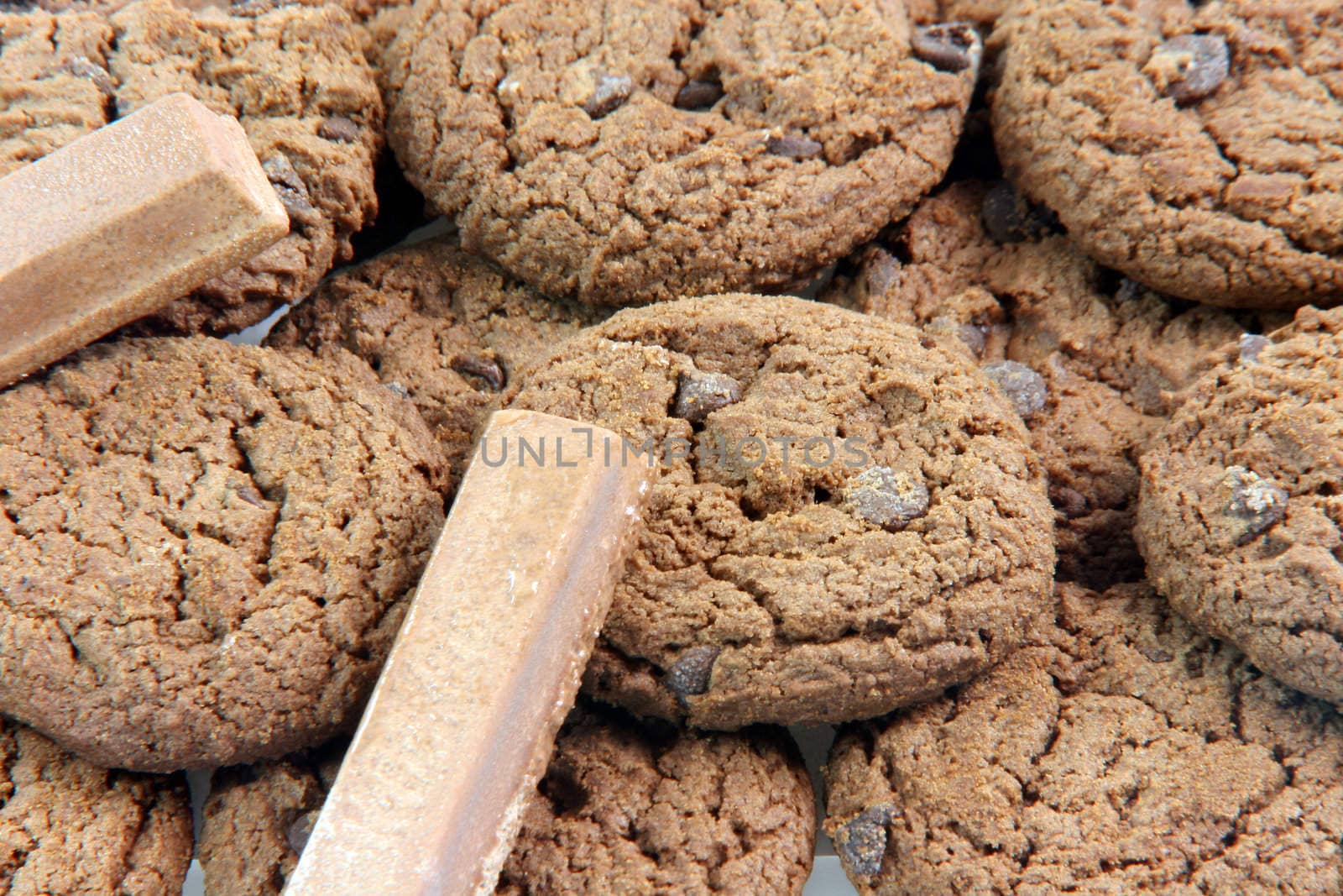 chocolate biscuits cookies for background use food concepts