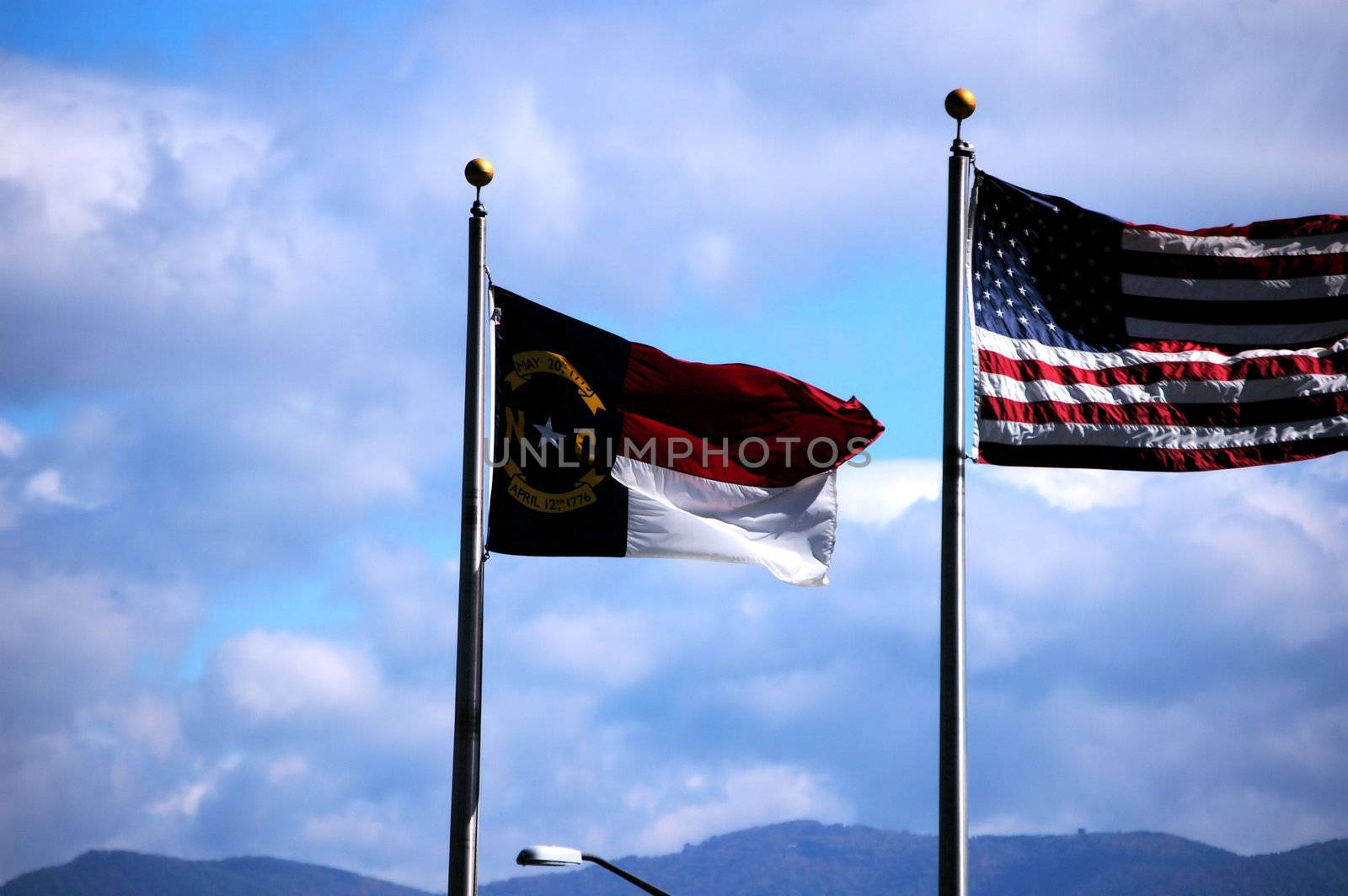 Flags in the breeze by northwoodsphoto