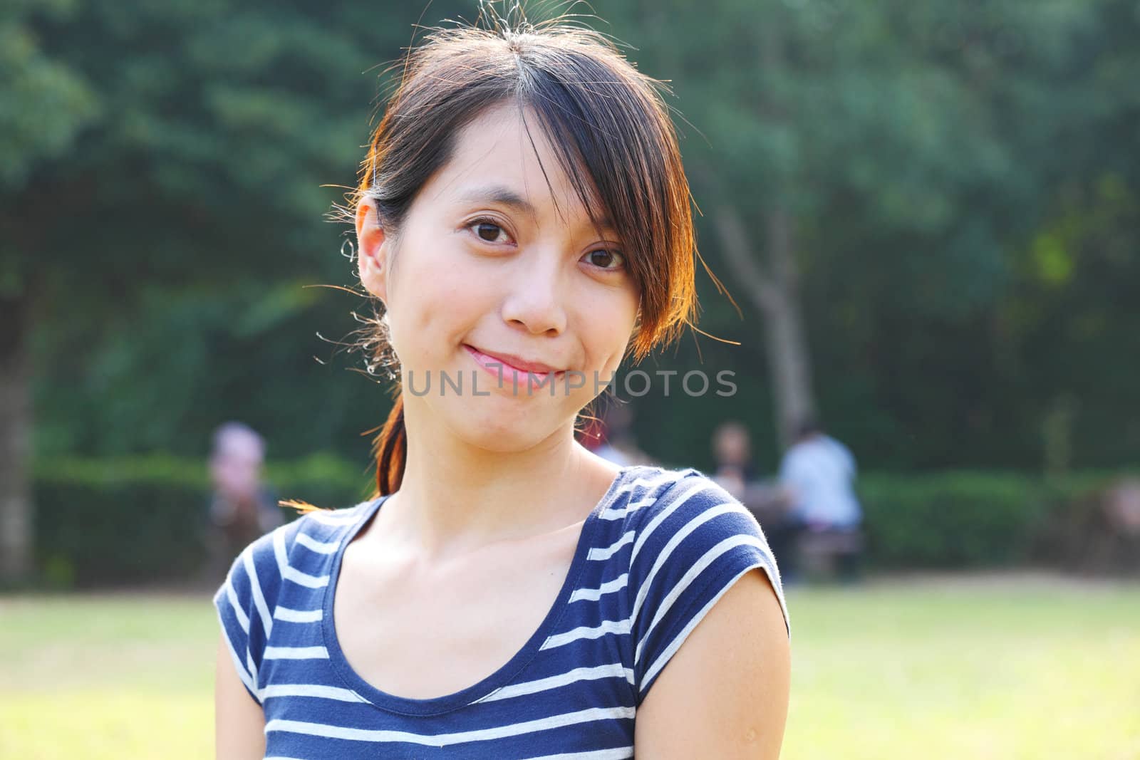 young asian woman