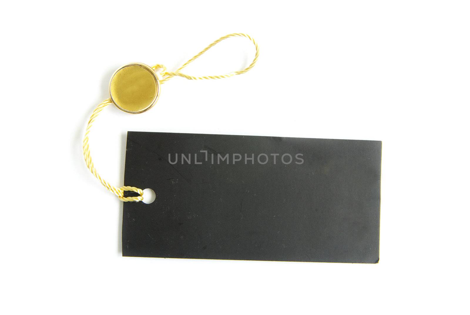 Blank tag isolated on a white backgrounds