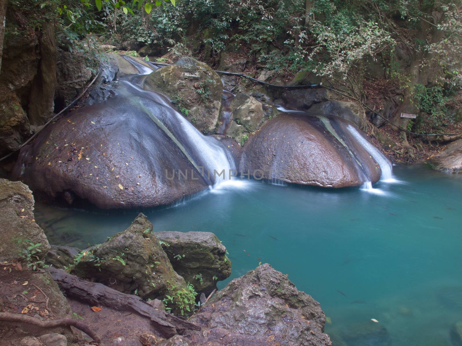 Erawan waterfall by Exsodus