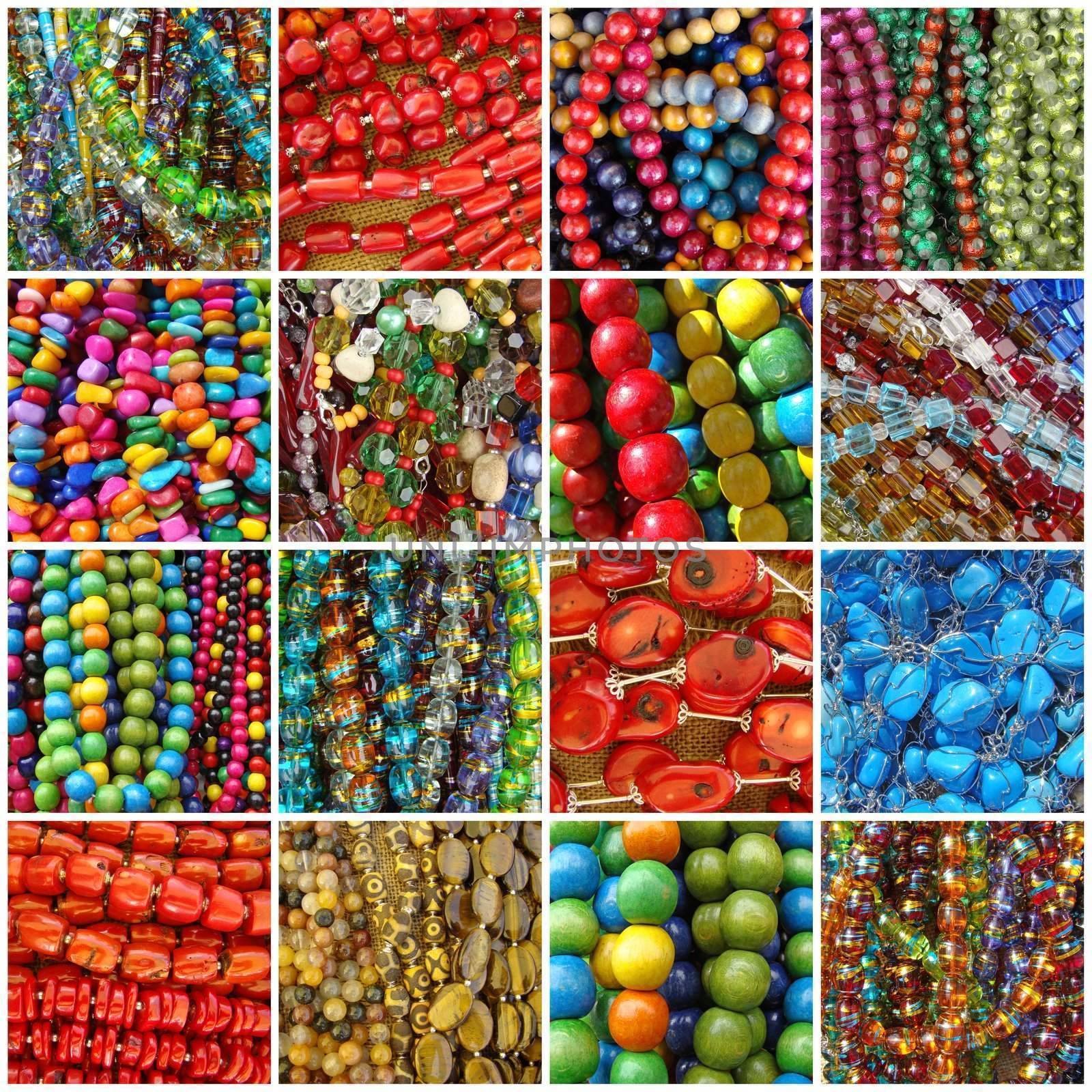 assorted colorful beads