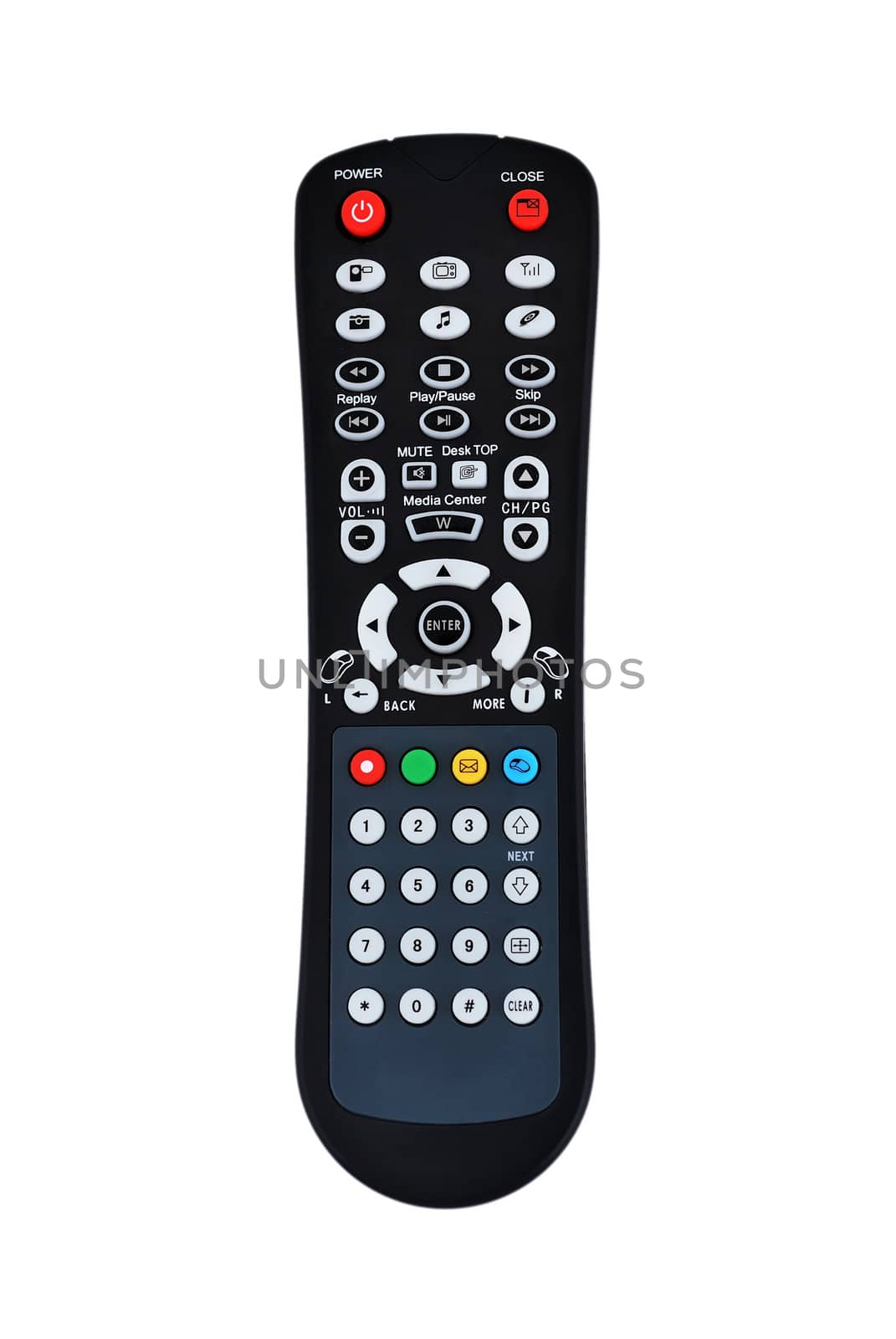 remote control for your computer on a white background