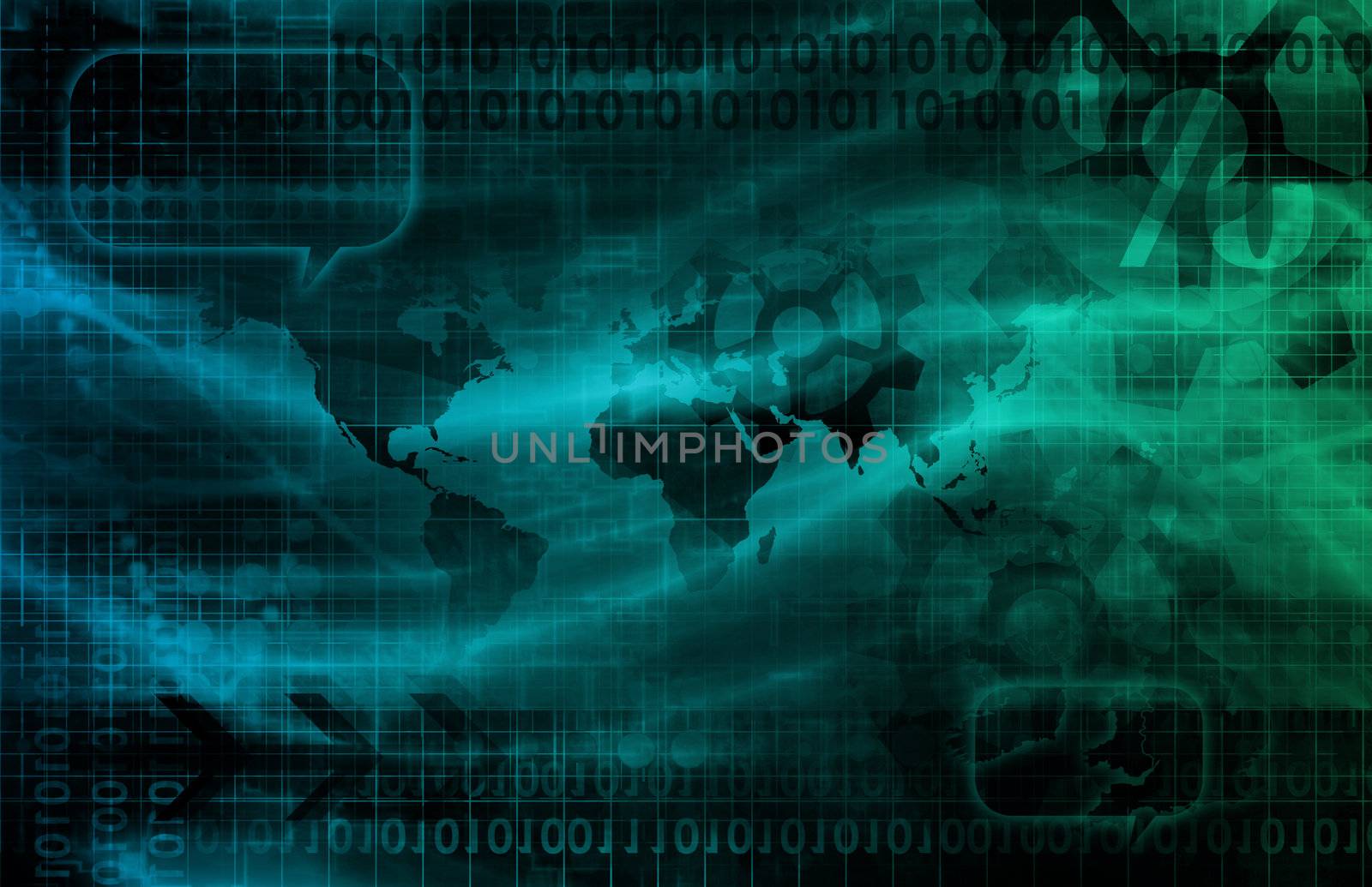 Technology Visual Concept of a Corporate Business
