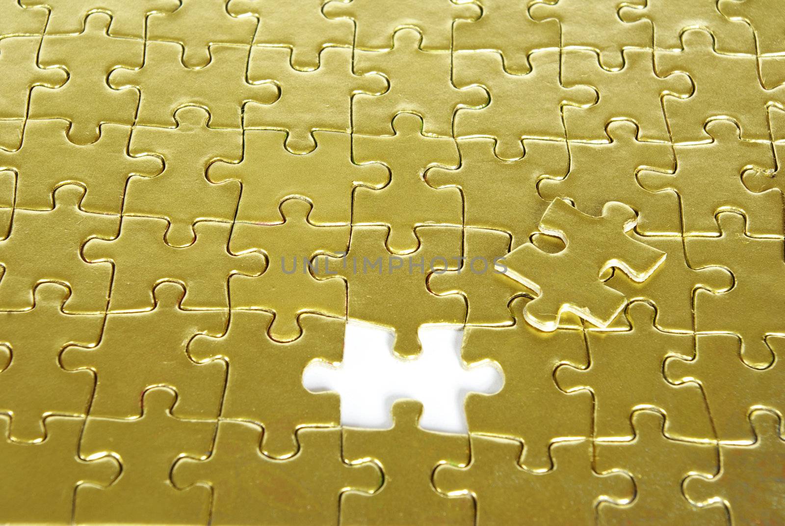  puzzles for background. business concept