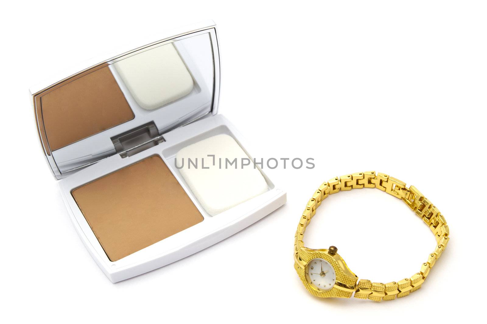 Powder compact and watch by ibphoto
