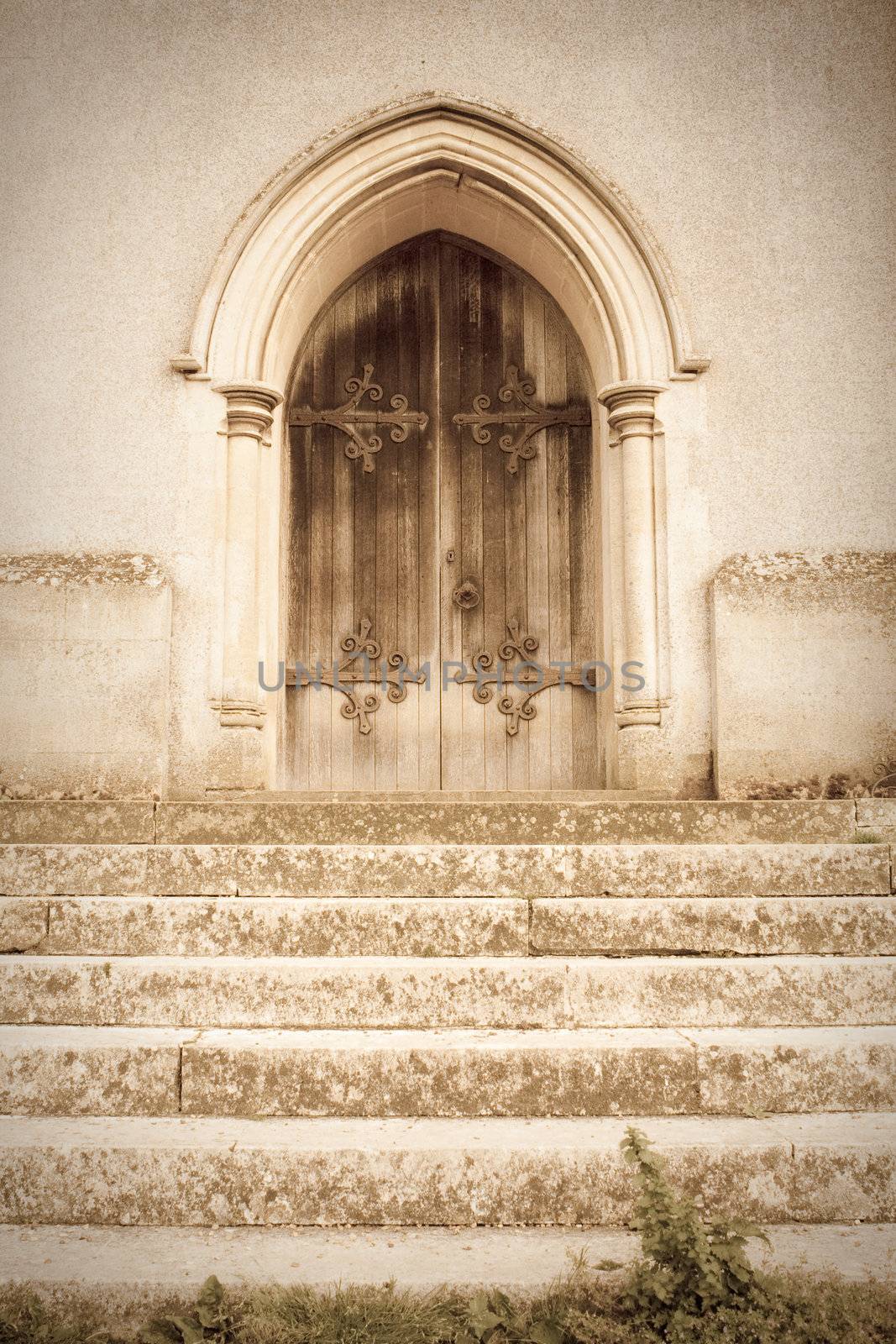 Old church door by trgowanlock