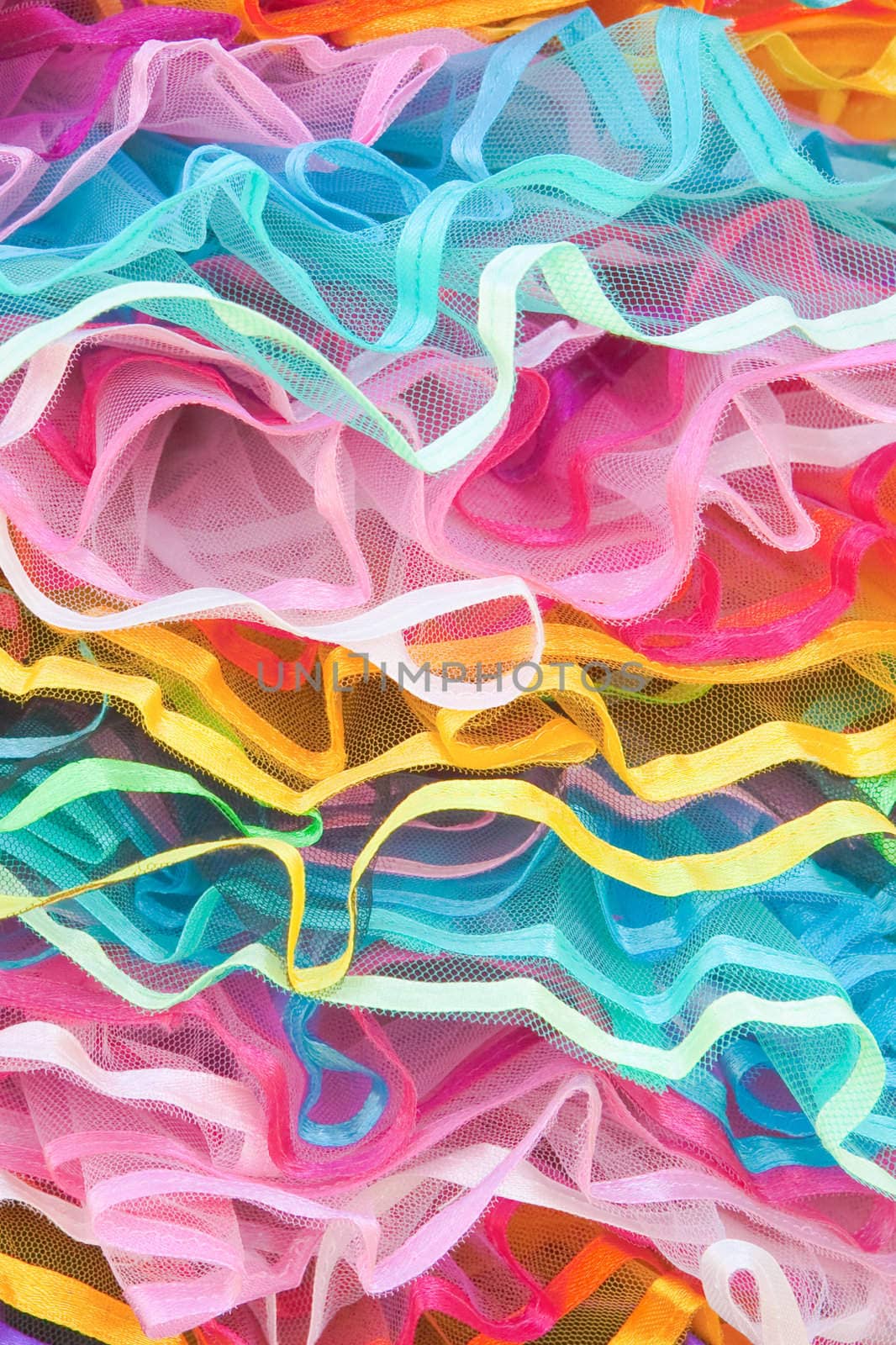 Colorful fabric background