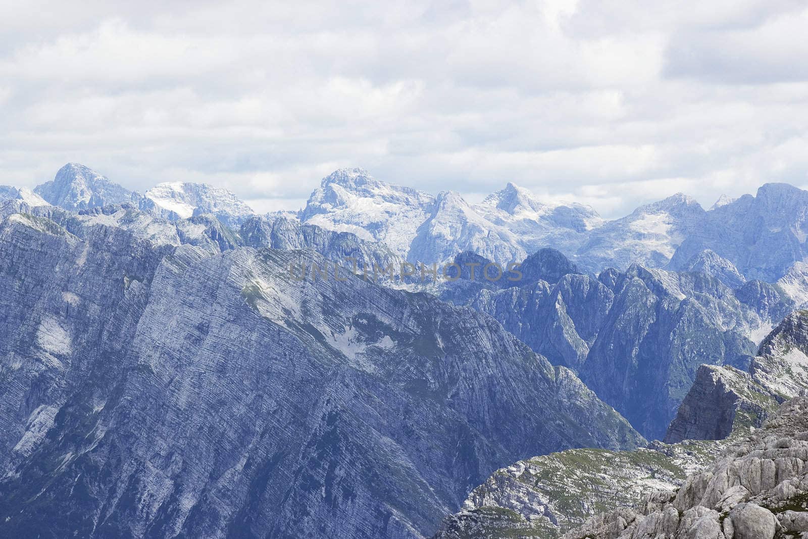 Julian Alps in the summer, Slovenia 
