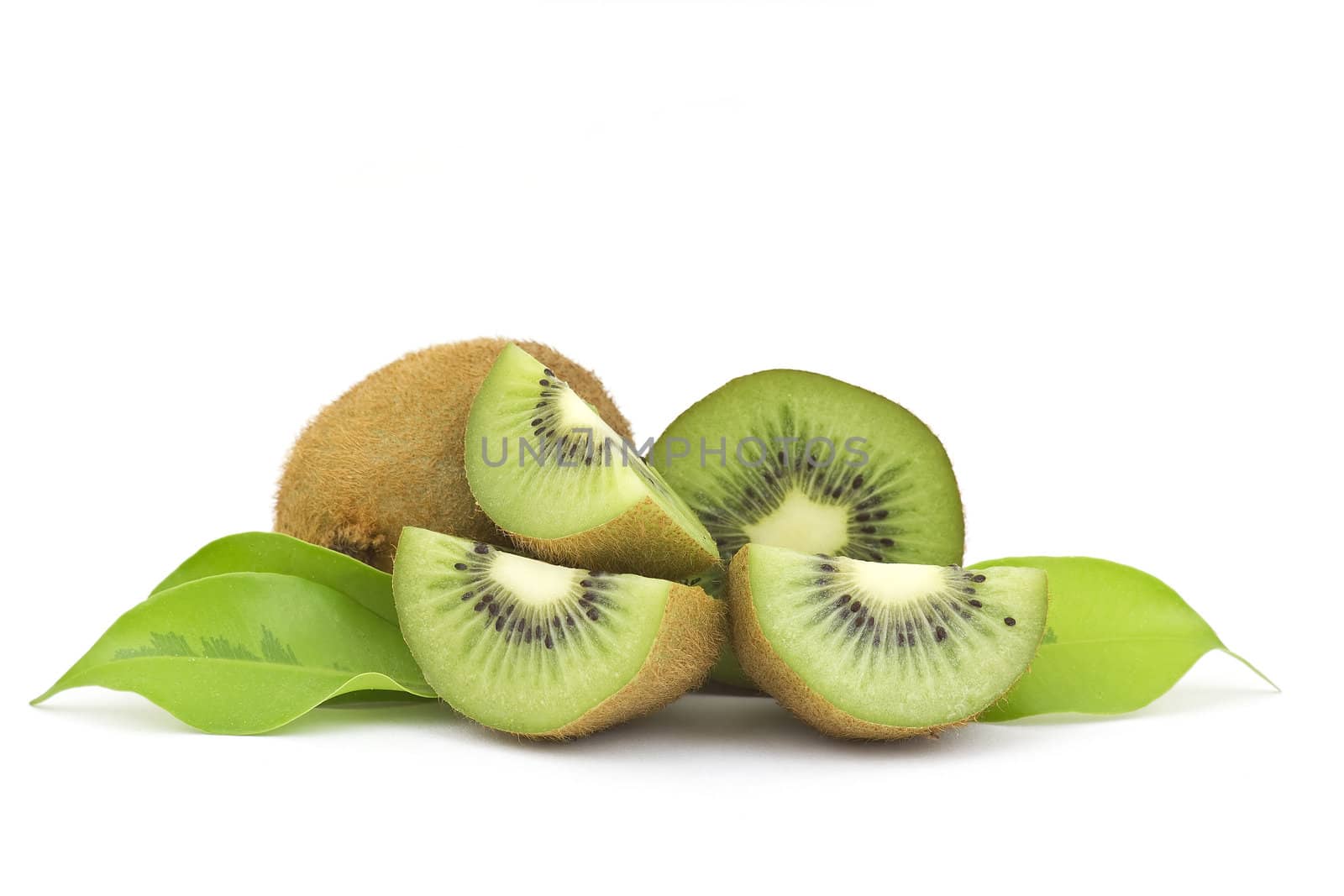fresh kiwi fruits