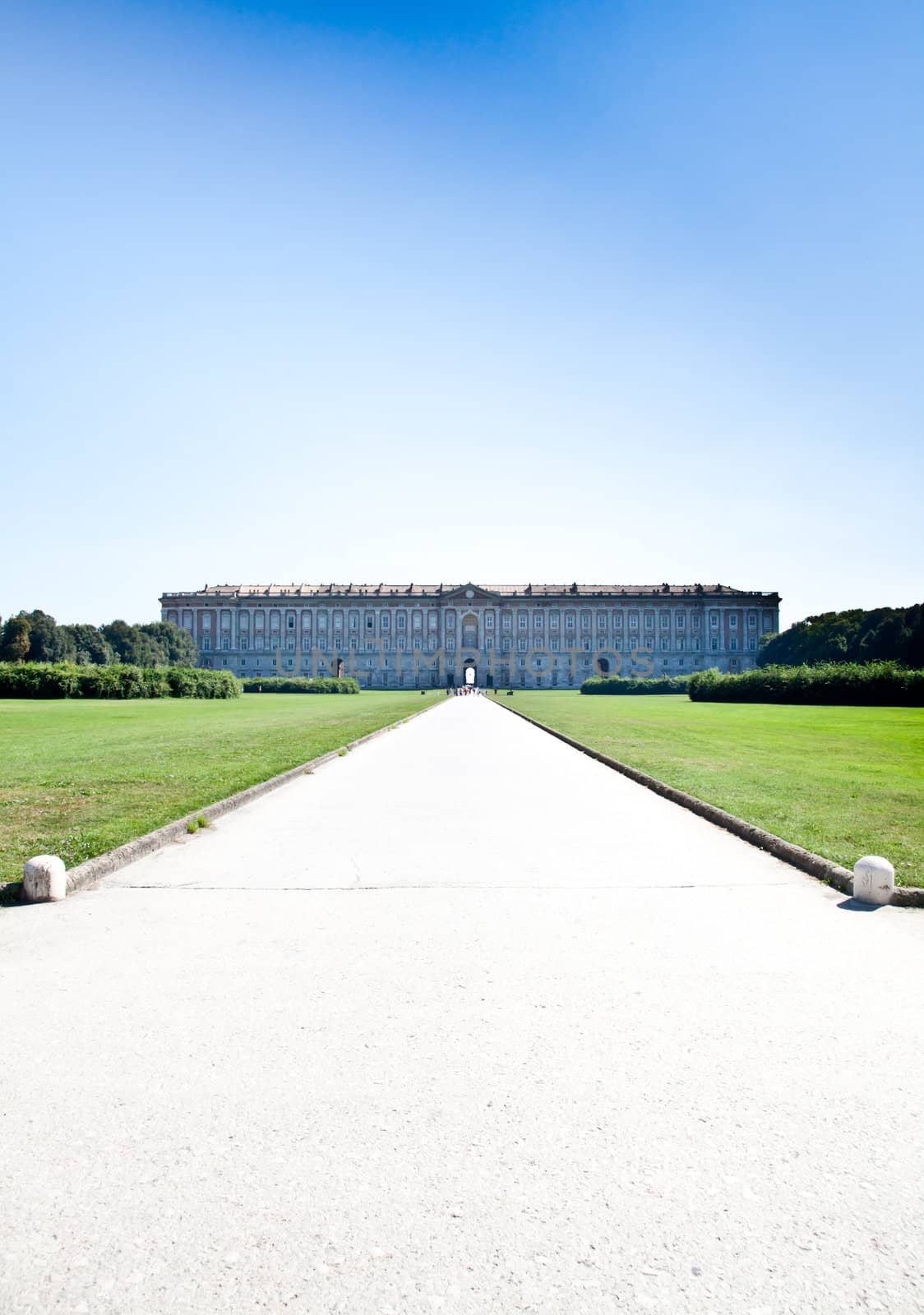 Luxury gardens in Reggia di Caserta (Caserta Royal Palace) - Italy