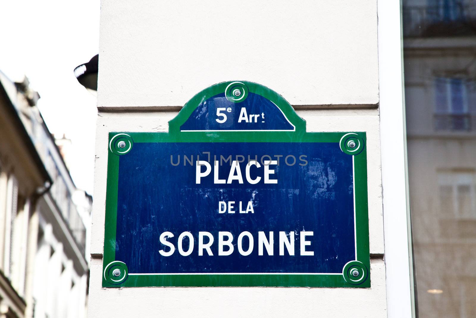 In Sorbonne street is located La Sorbonne, ne of the oldest University of the world, founded in 12th century