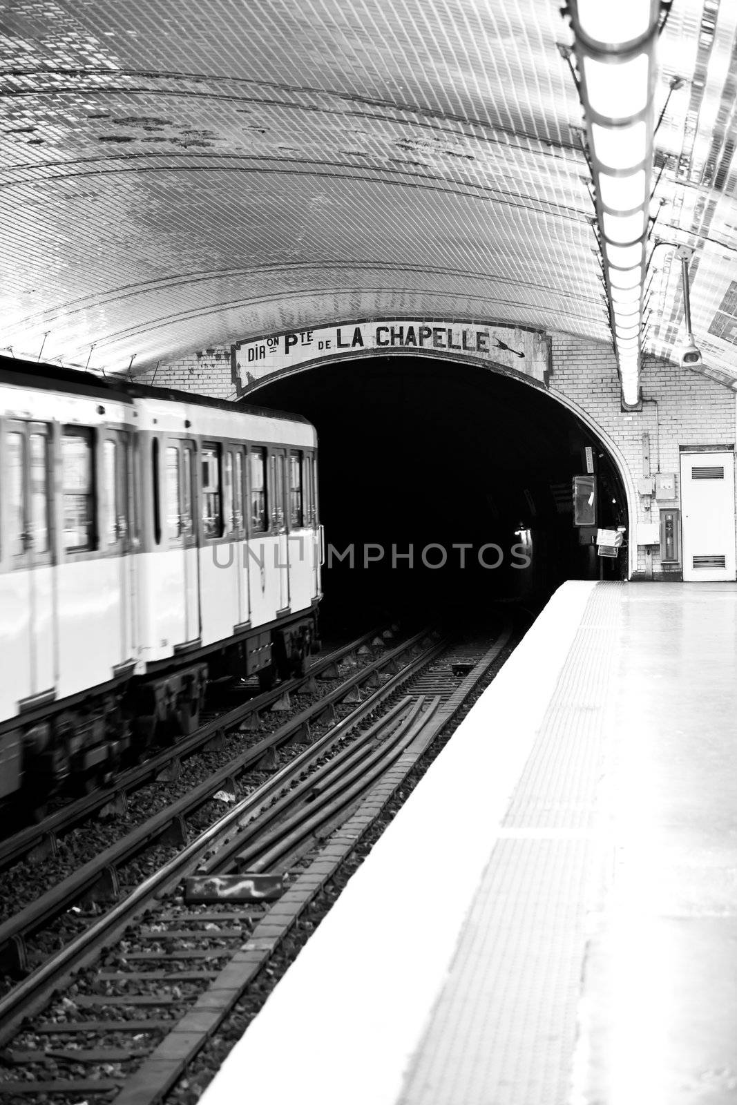 One of the oldest metro station in Europe - Paris underground