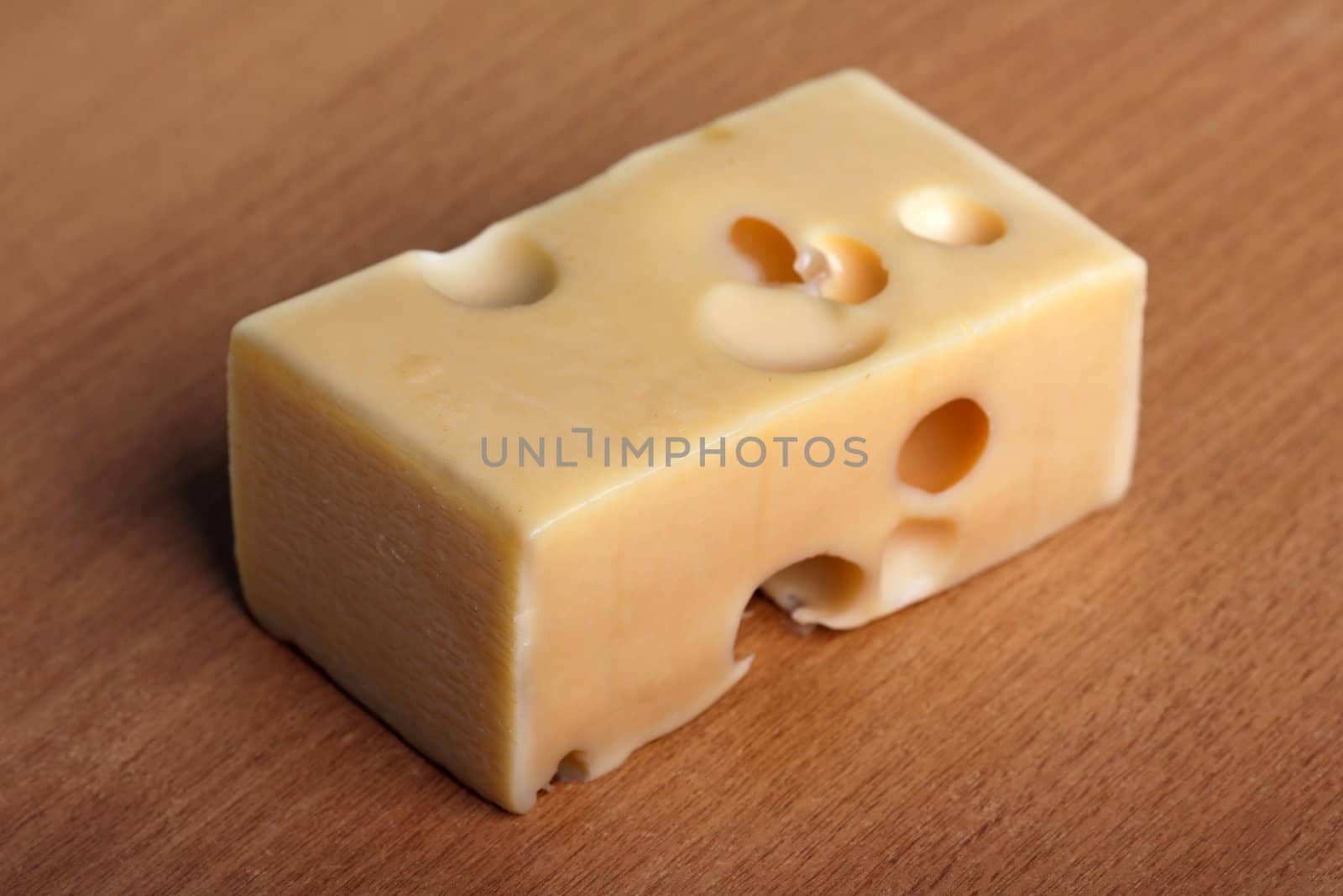 Dairy food snack product swiss hole cheese portion