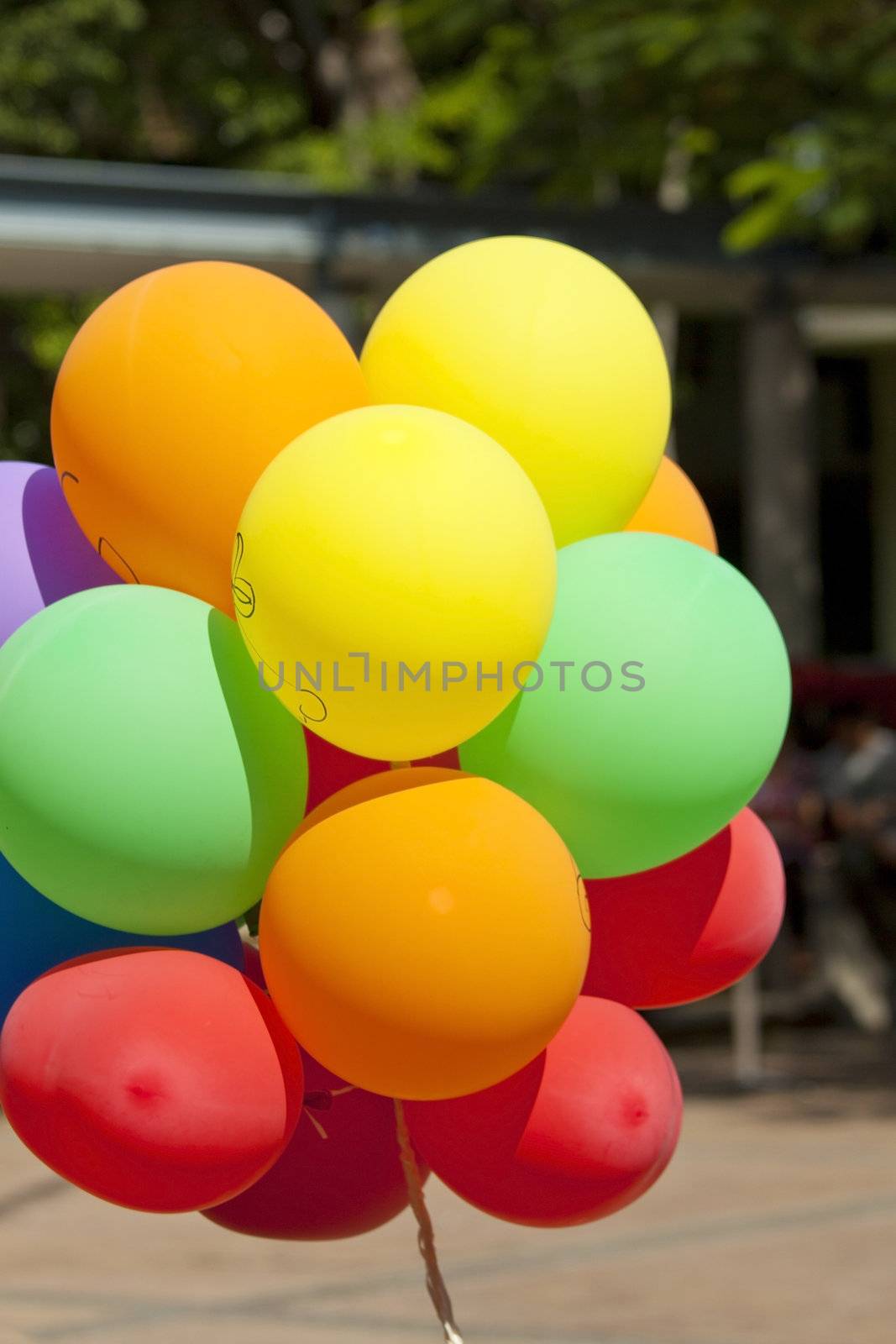 Colorful air balloons  by kawing921