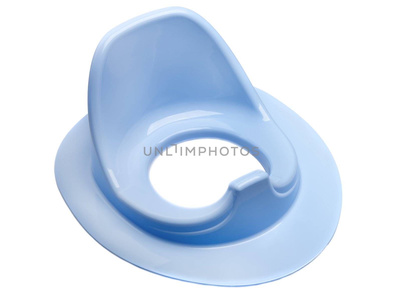 Toilet bowl sink baby child potty seat isolated