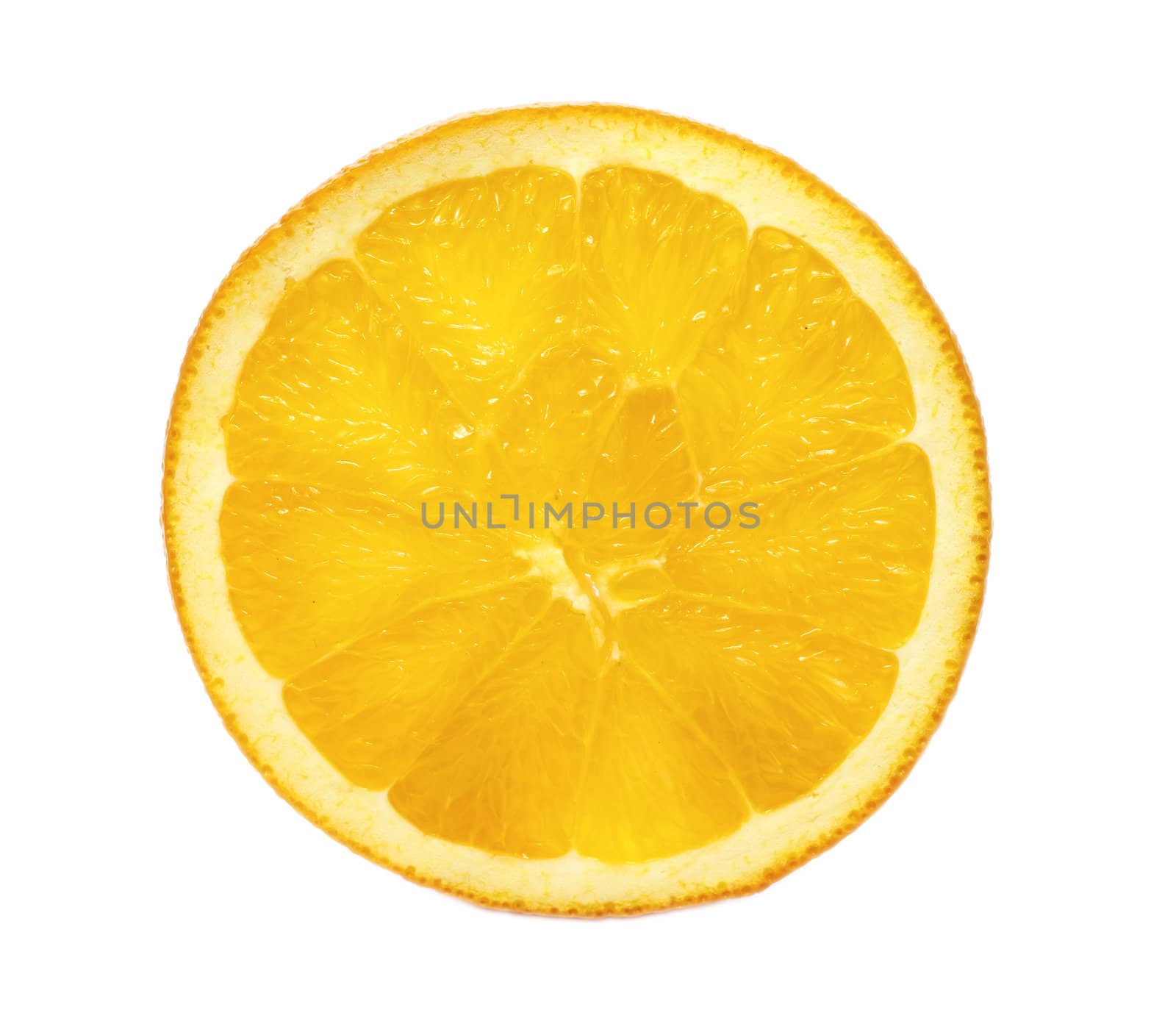 Orange fruit isolated on white background. by jame_j@homail.com