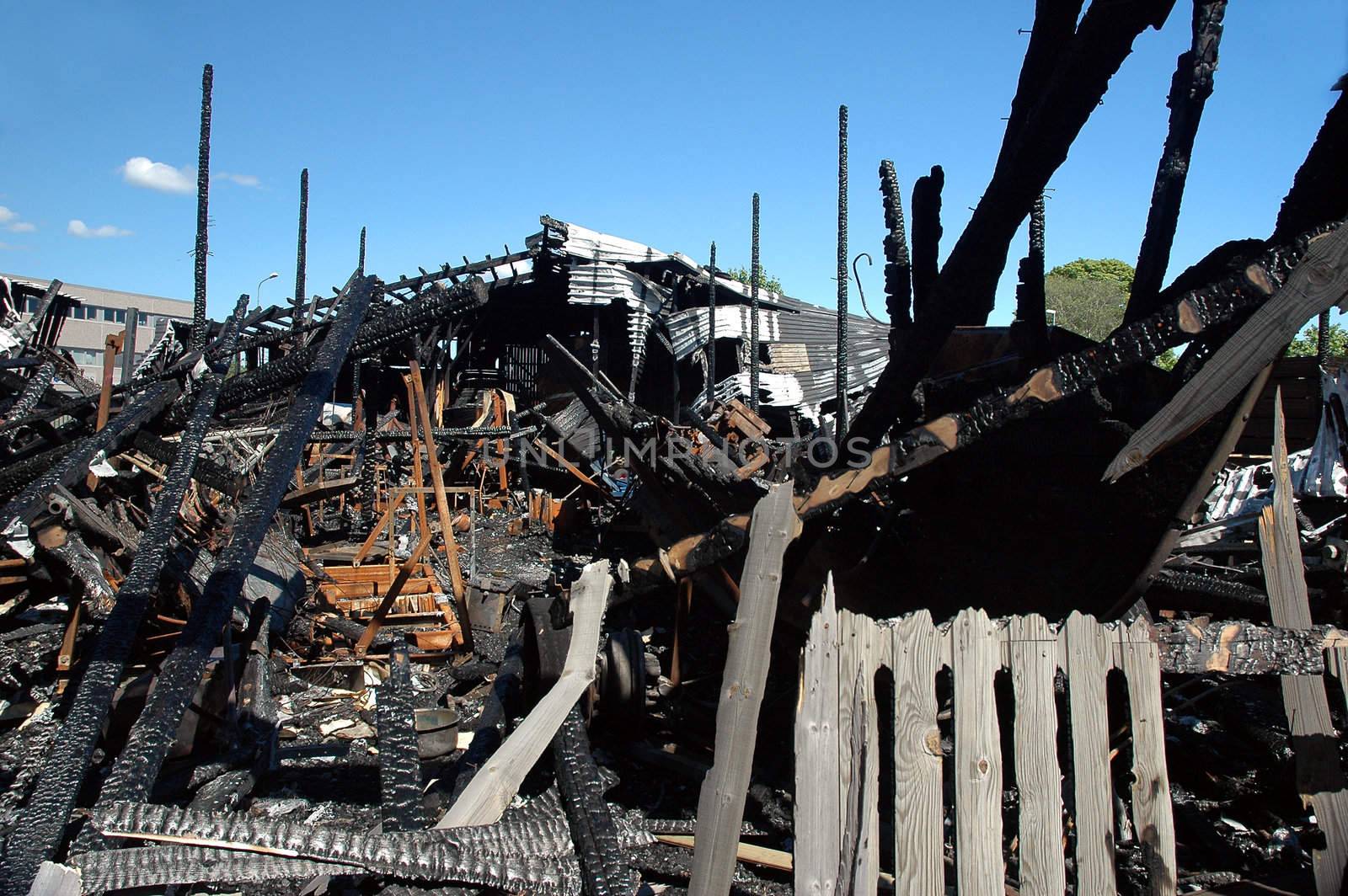 Oil-heater in fire-tragedy. Norway.