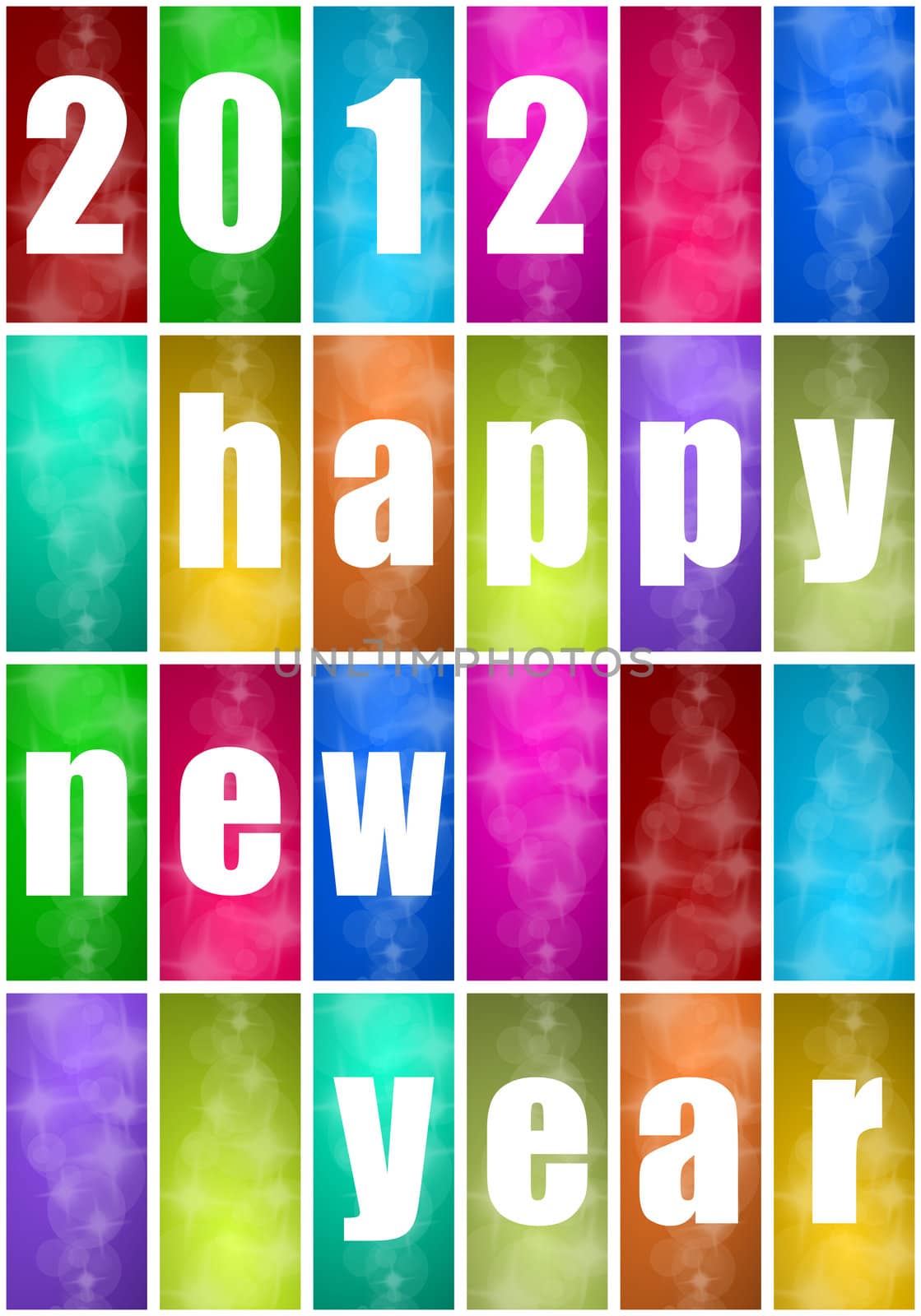 2012 new year abstract background by alexwhite