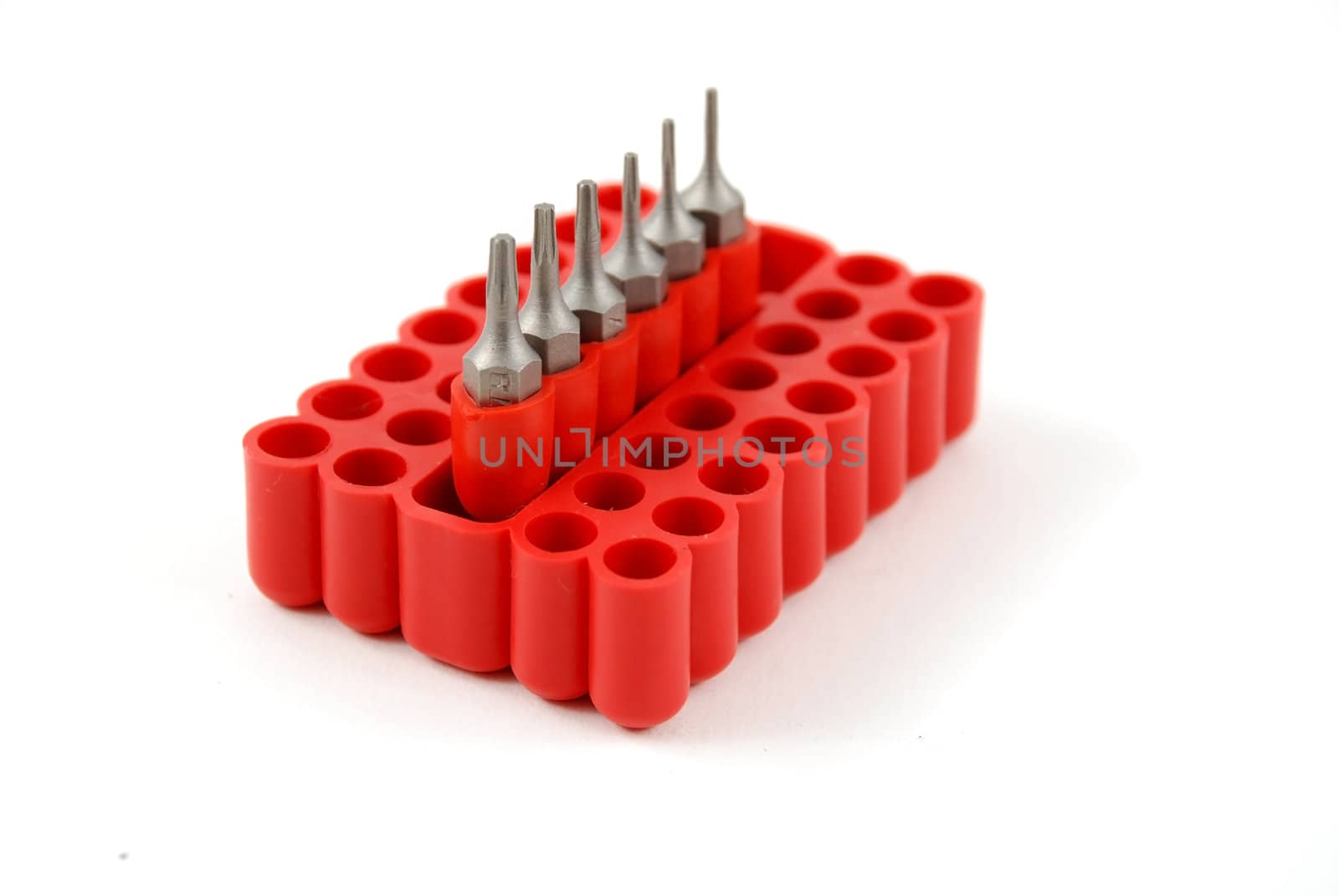 stock pictures of interchangable screw tips in screwdrivers