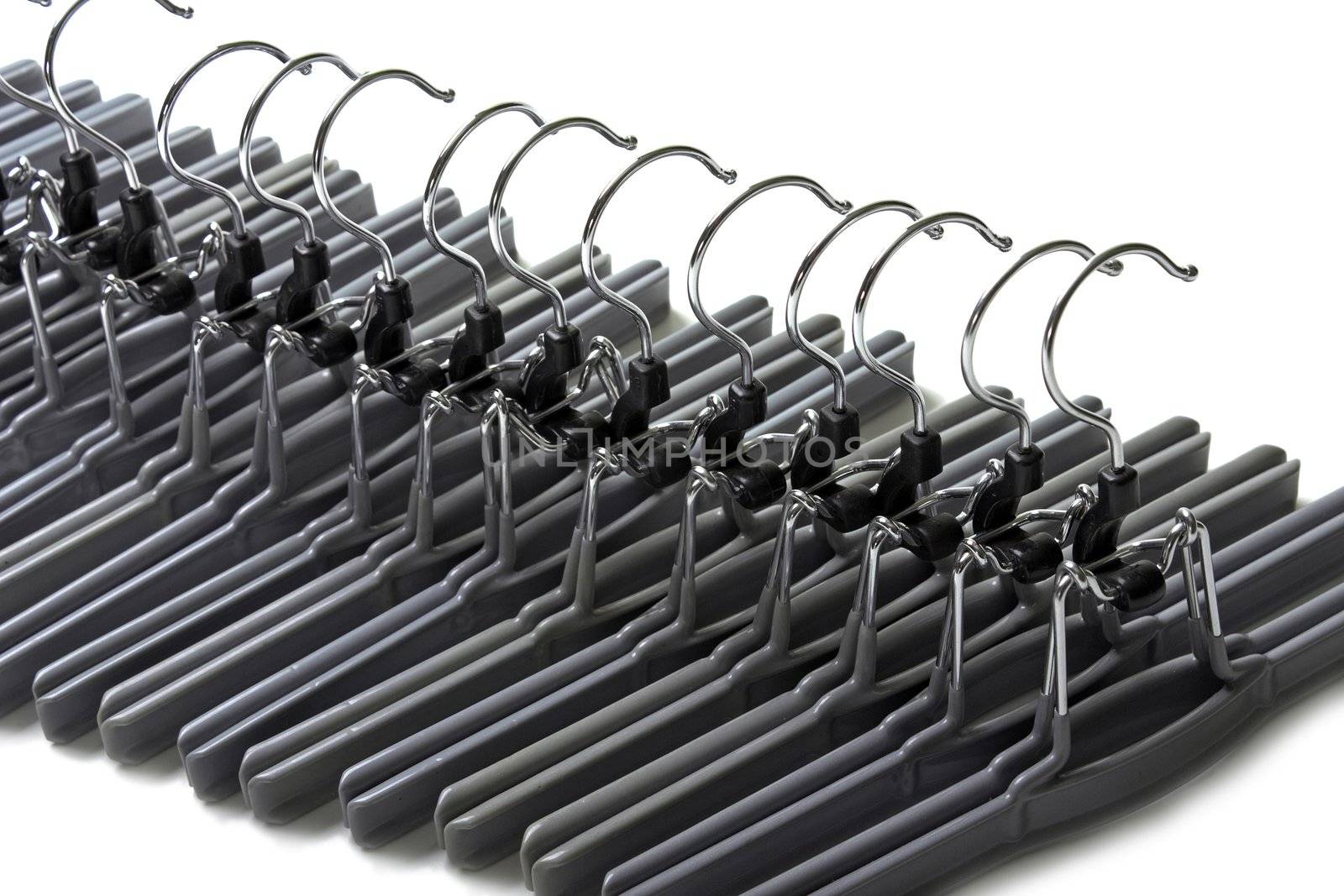 Fashion retail store hanging shirt clothing hanger