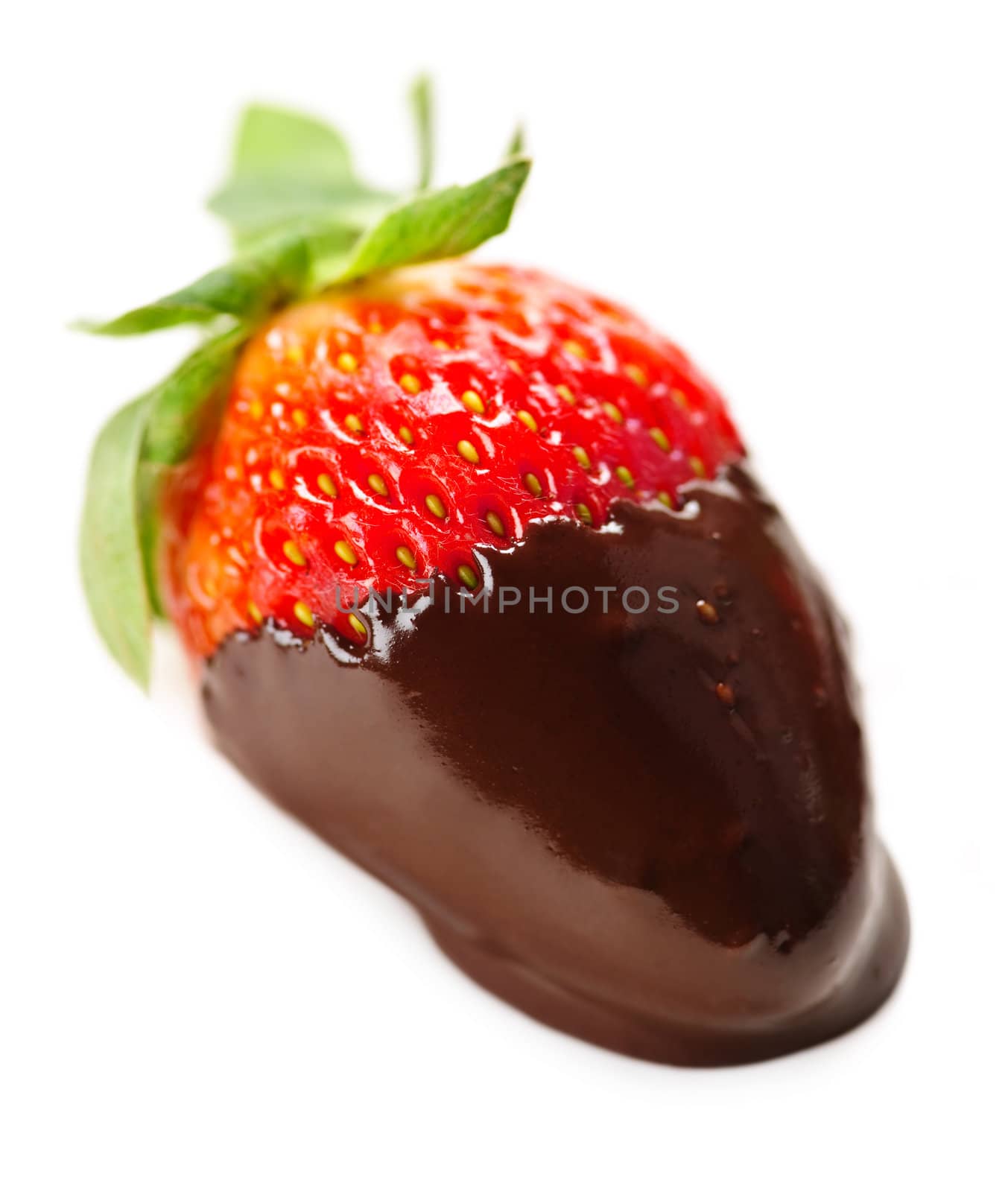 Strawberry dipped in chocolate by elenathewise