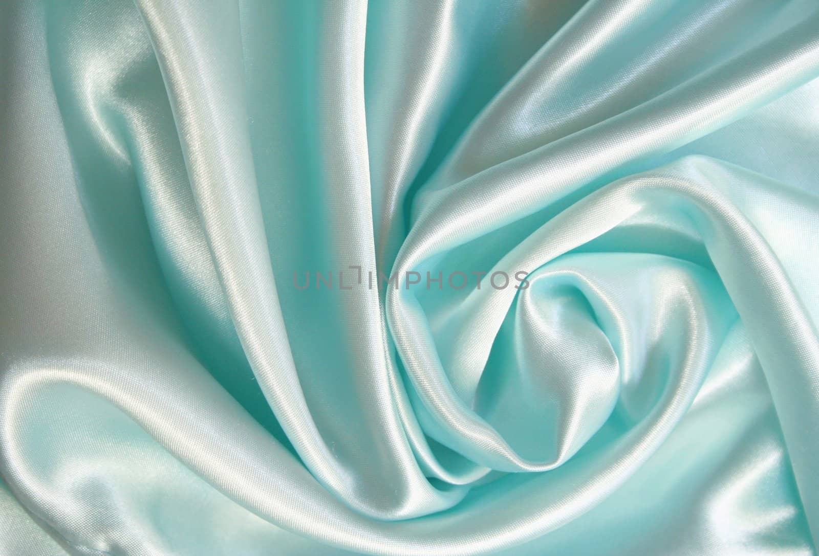 Smooth elegant blue silk can use as background