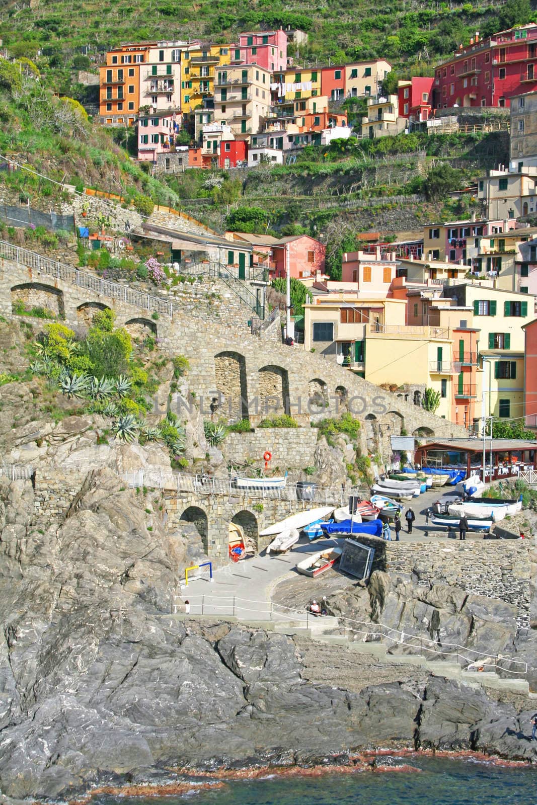 Italy. Cinque Terre. Manarola village