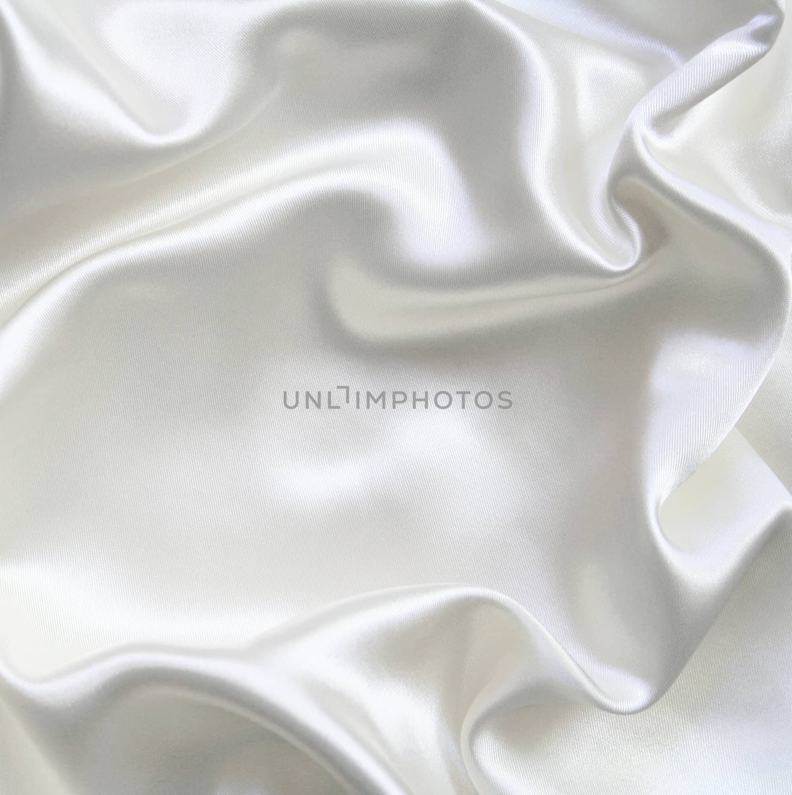 Smooth elegant white silk can use as wedding background 