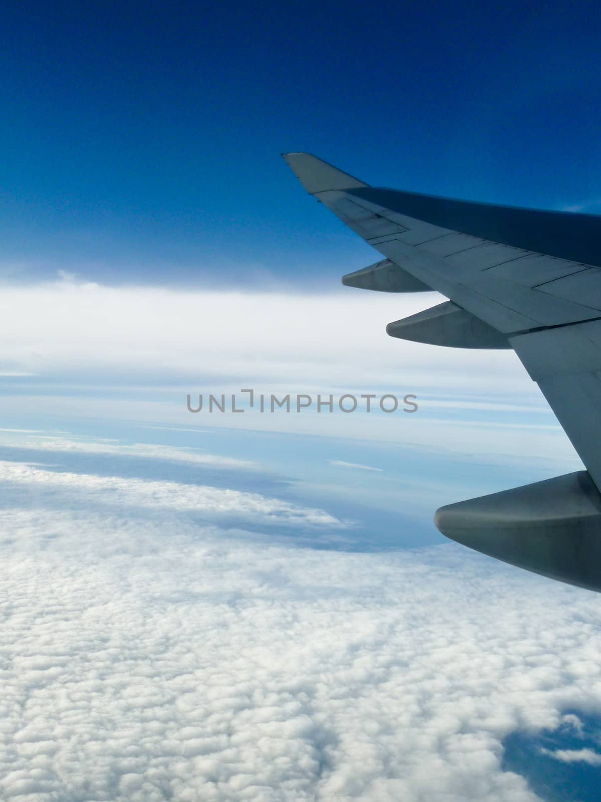 clouds over Hindi Ocean at 35,000 feet
