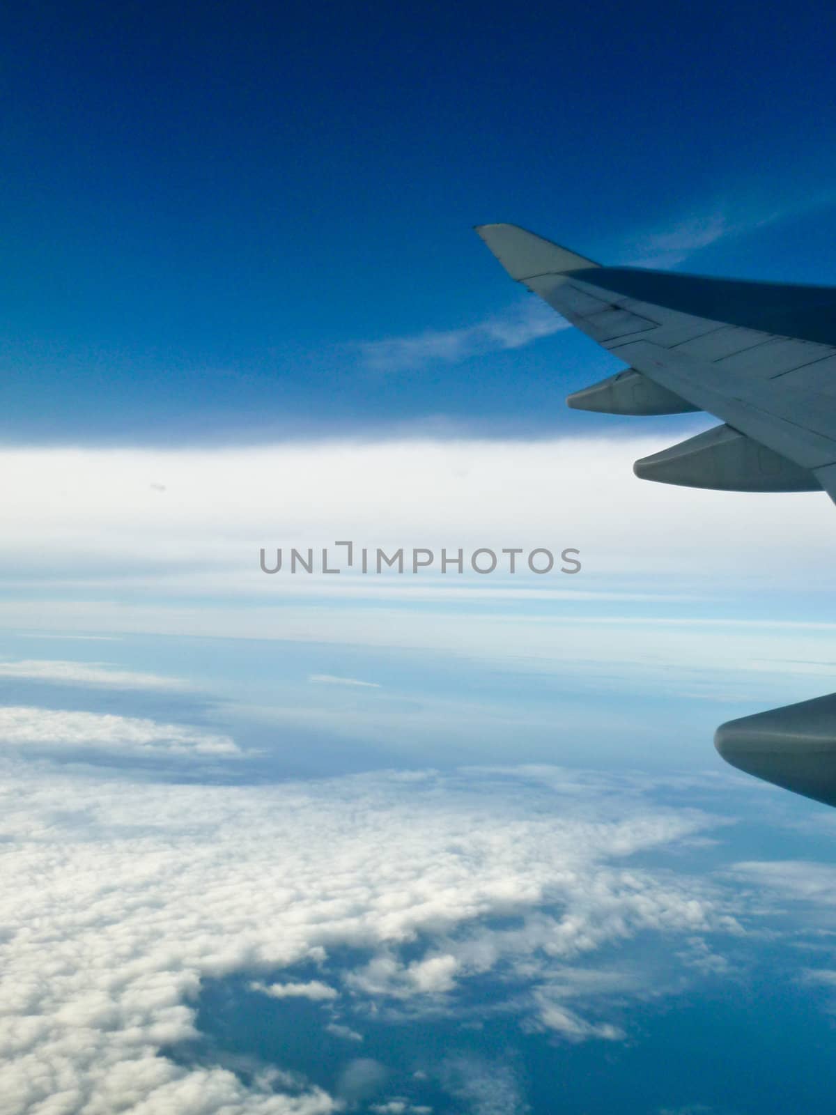 clouds over Hindi Ocean at 35,000 feet