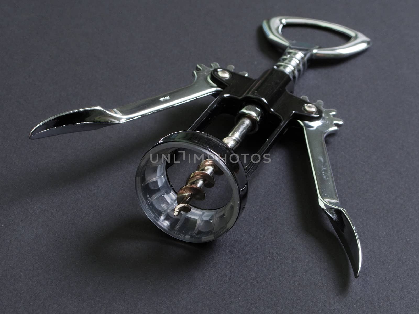 Alcohol corkscrew - white wine bottle cork opener