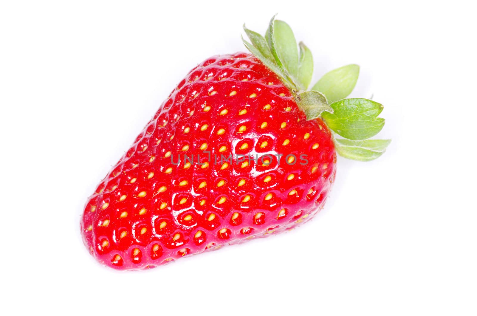 strawberry isolated on white