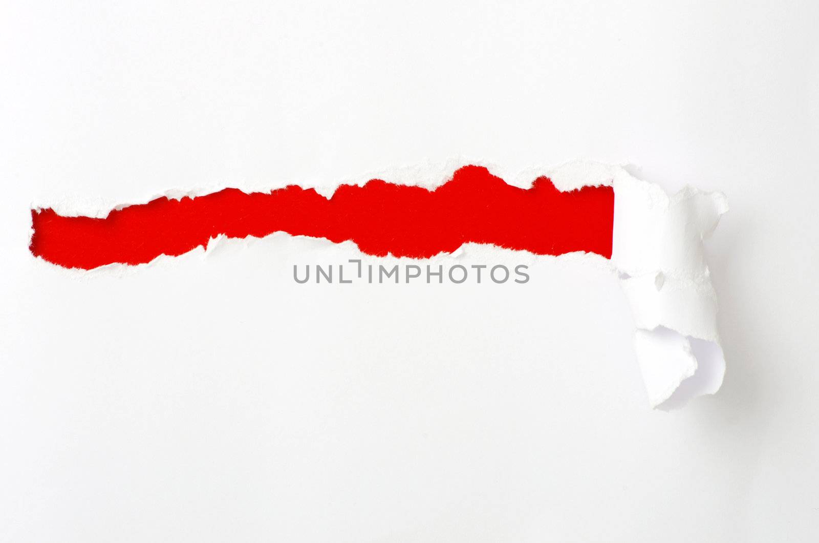 torn paper with space for your message