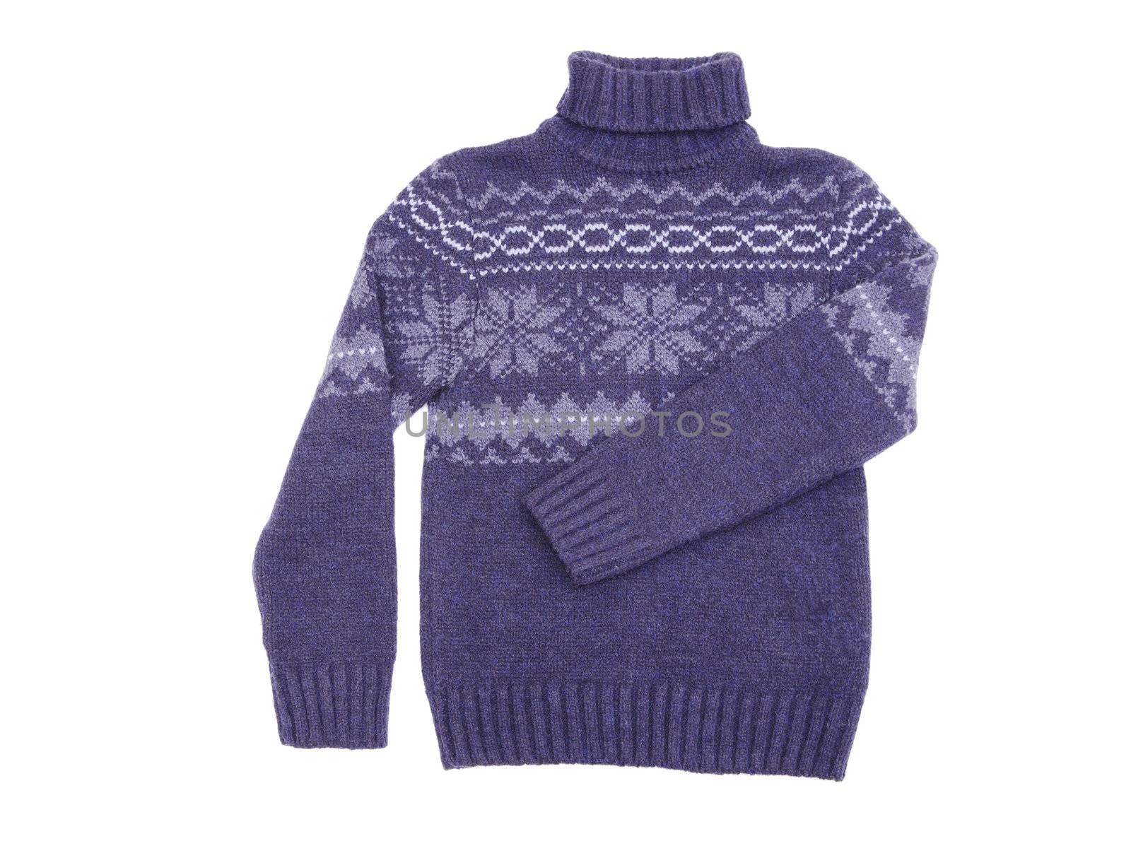  sweater isolated on a white
