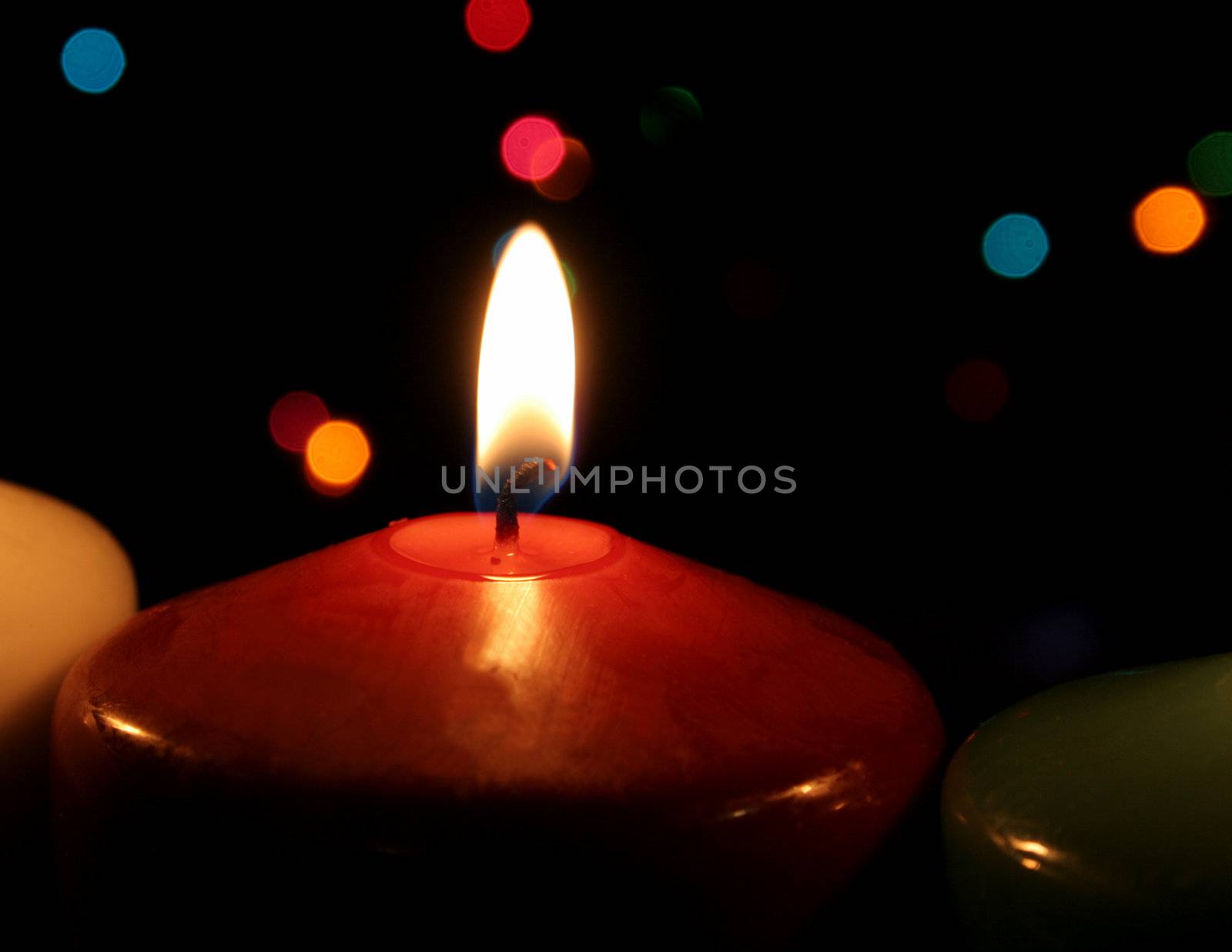 Red Christmas Candle
 by ca2hill