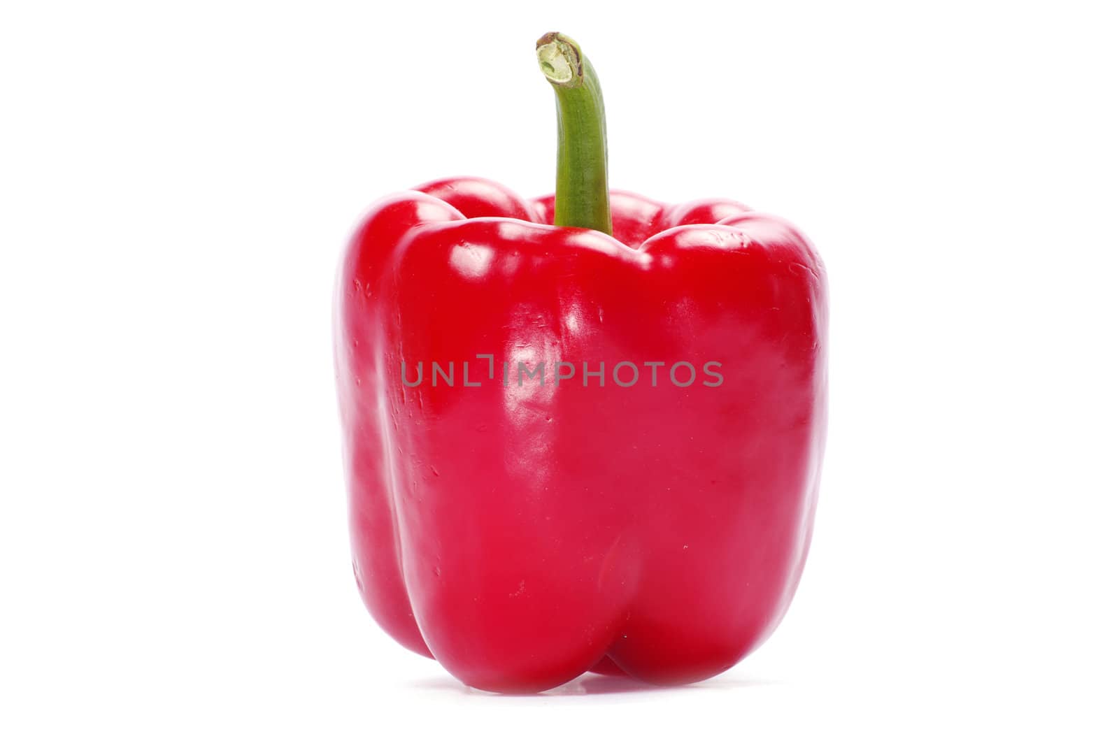 red pepper  isolated on a white background