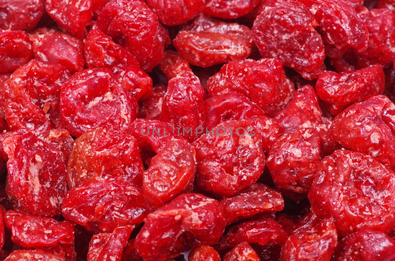 Background image of dry cranberries