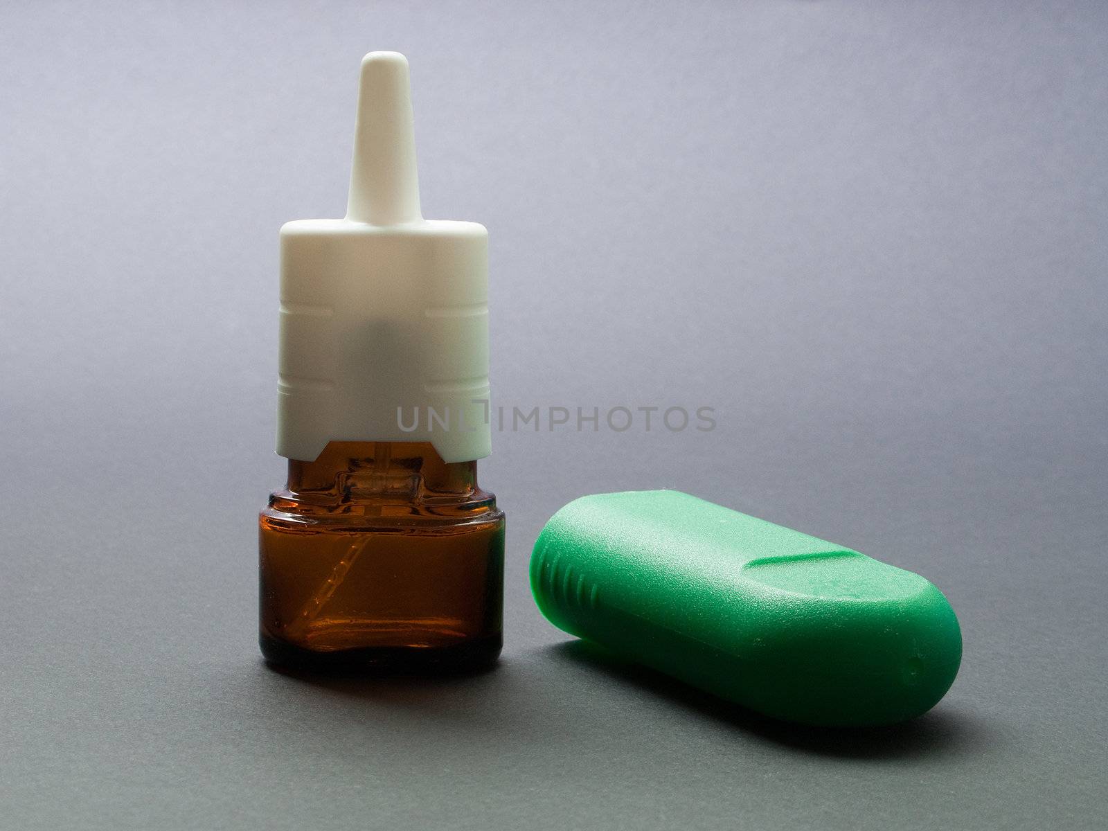 Medicine nasal spray for allergy cold healthcare