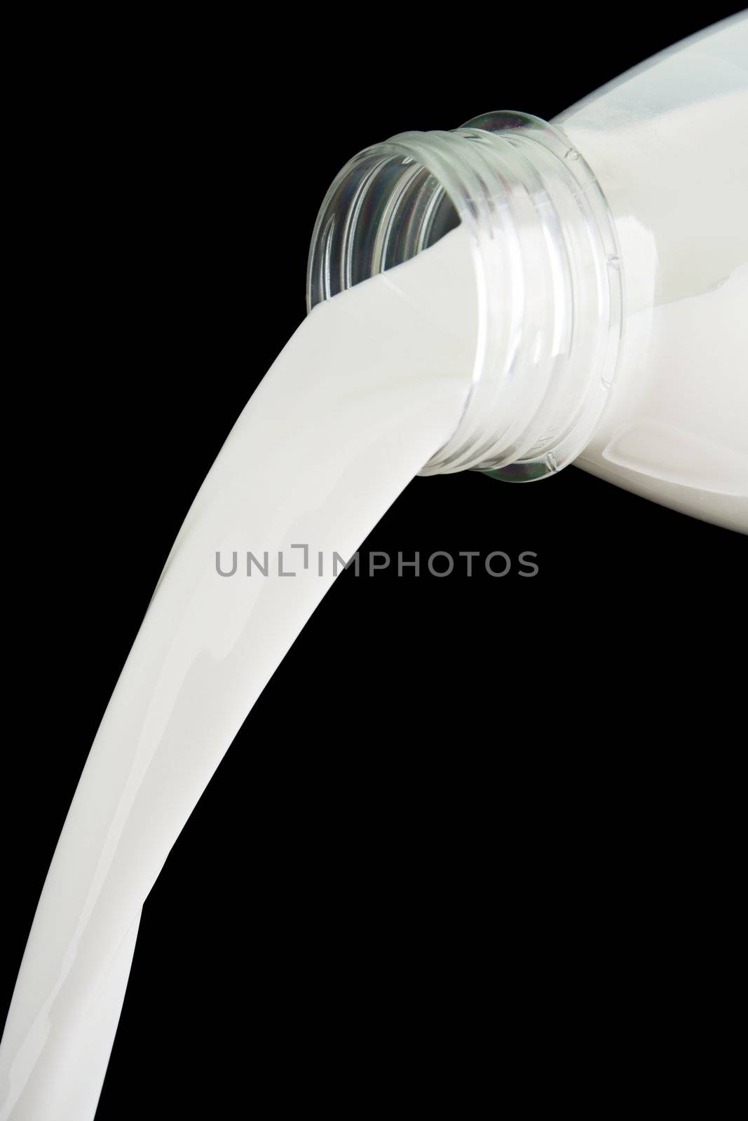 Bottle of milk by ia_64