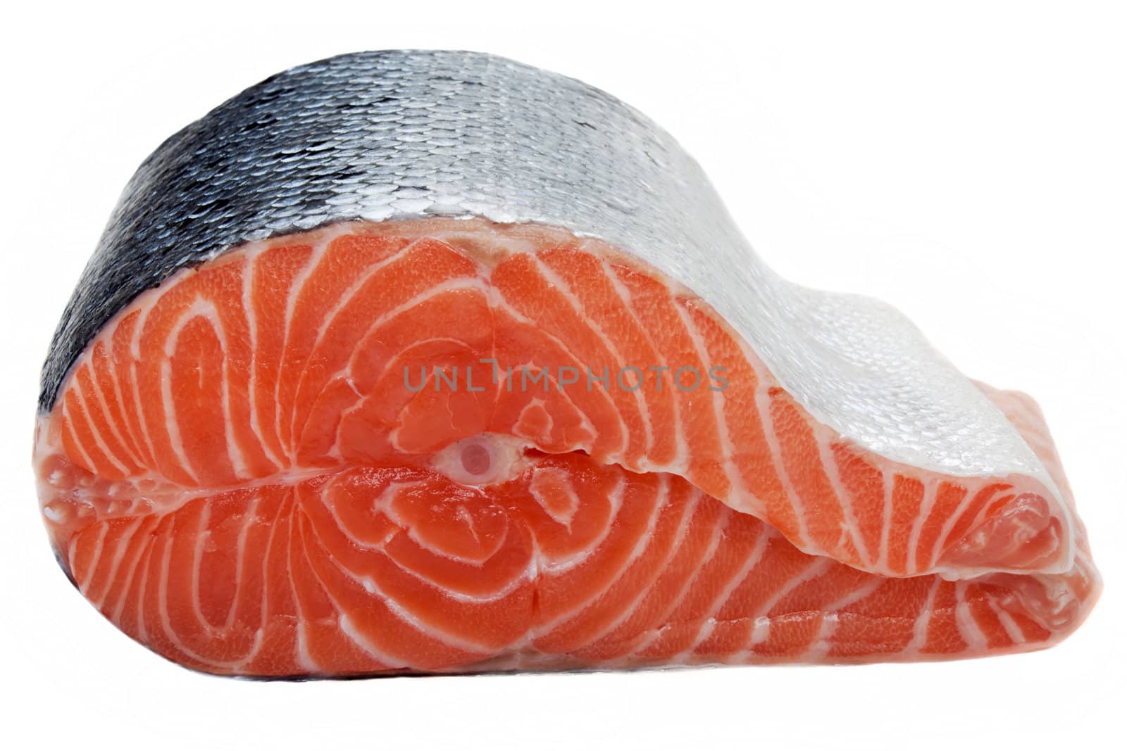 Healthy eating seafood - red raw salmon fish food