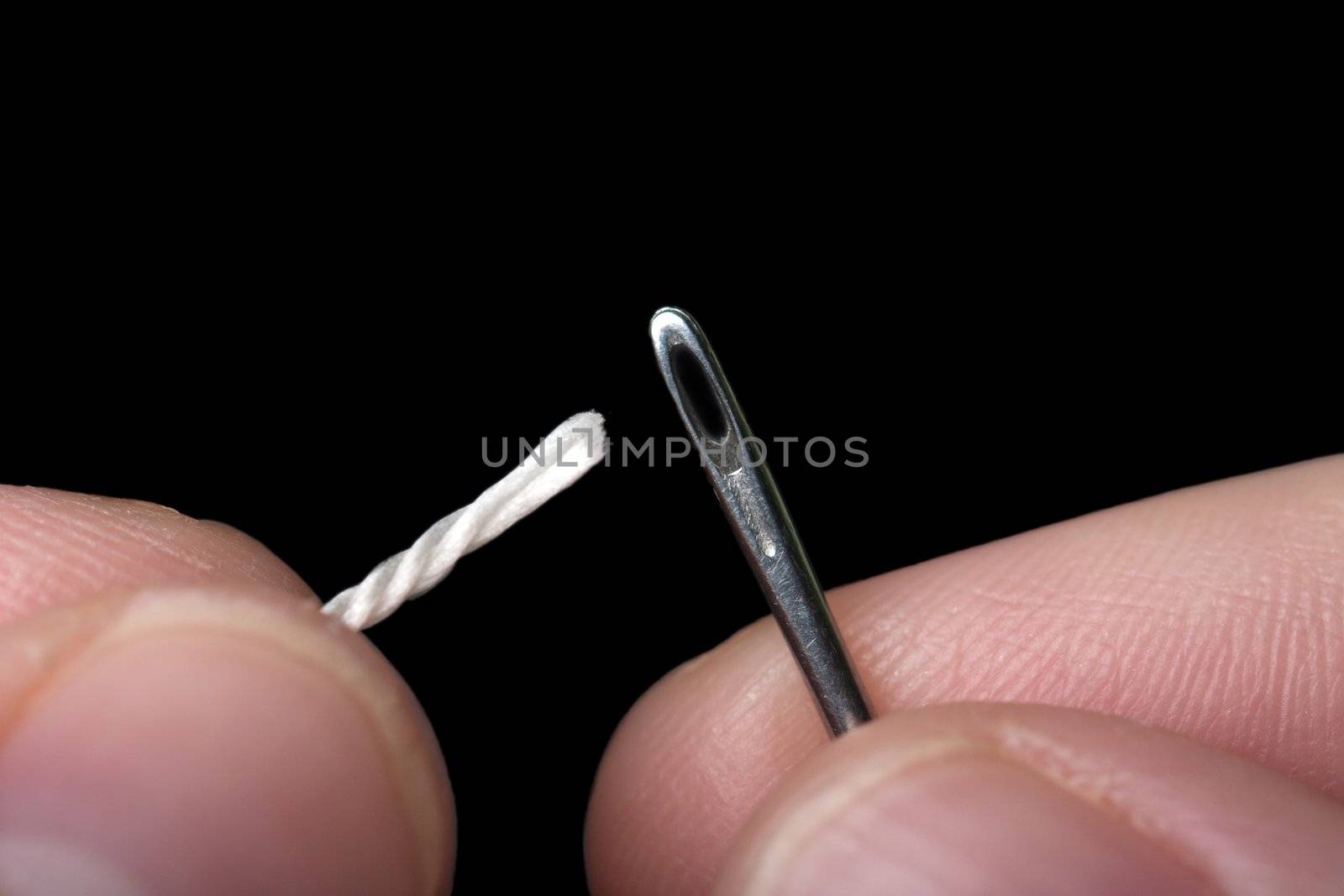 Sewing needle and thread by ia_64