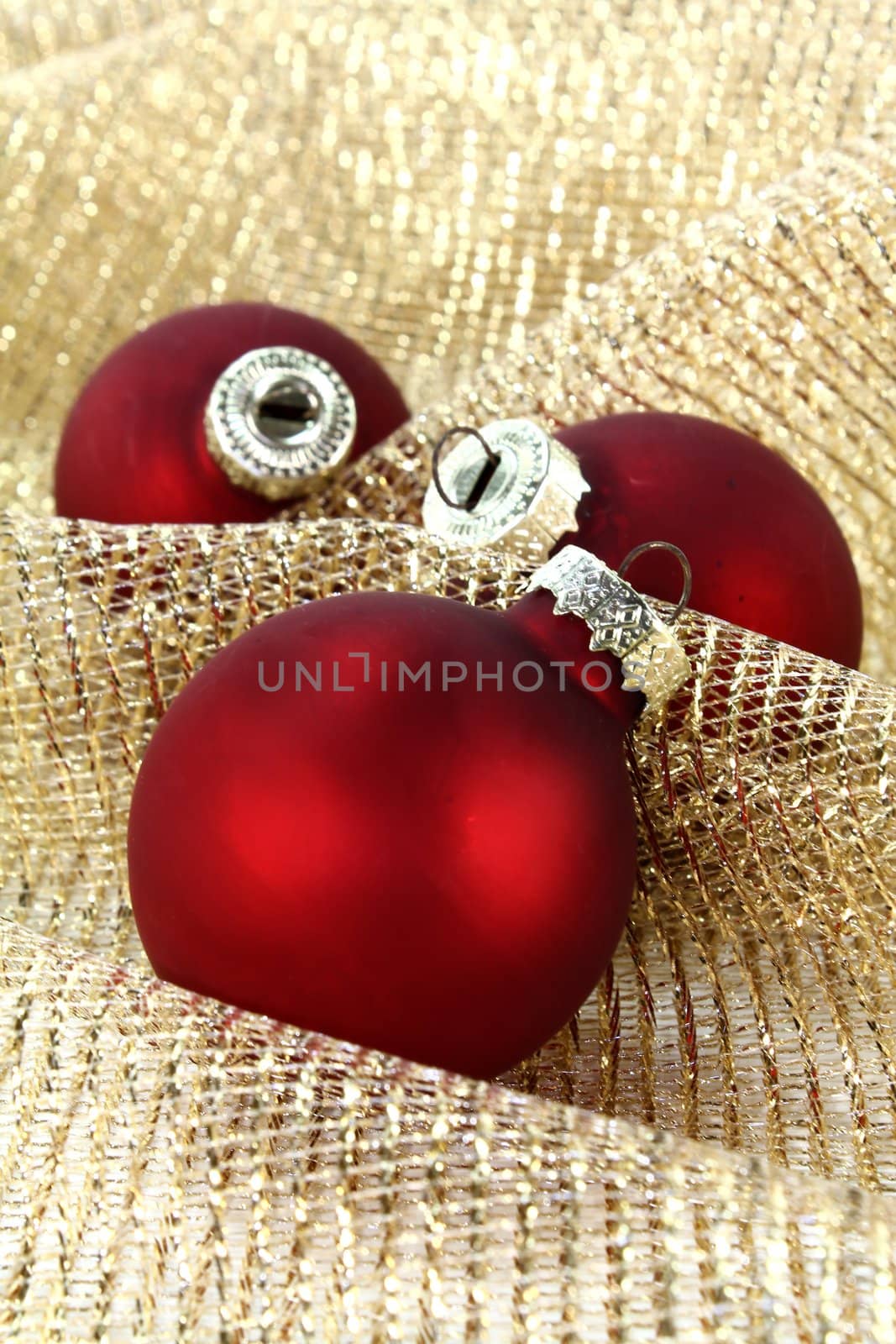 Christmas baubles by silencefoto